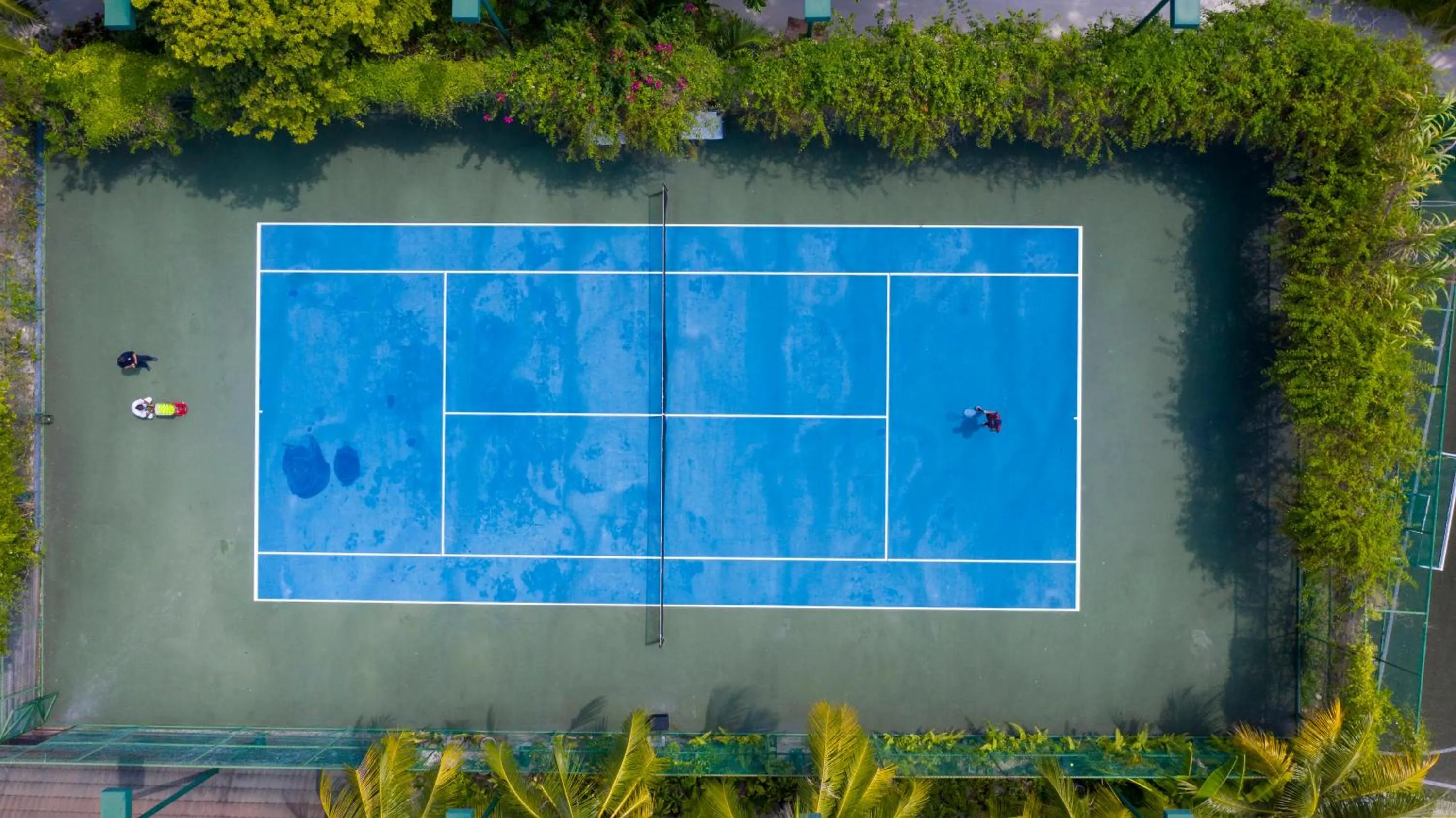 Tennis court in Lily Beach Resort and Spa - All Inclusive