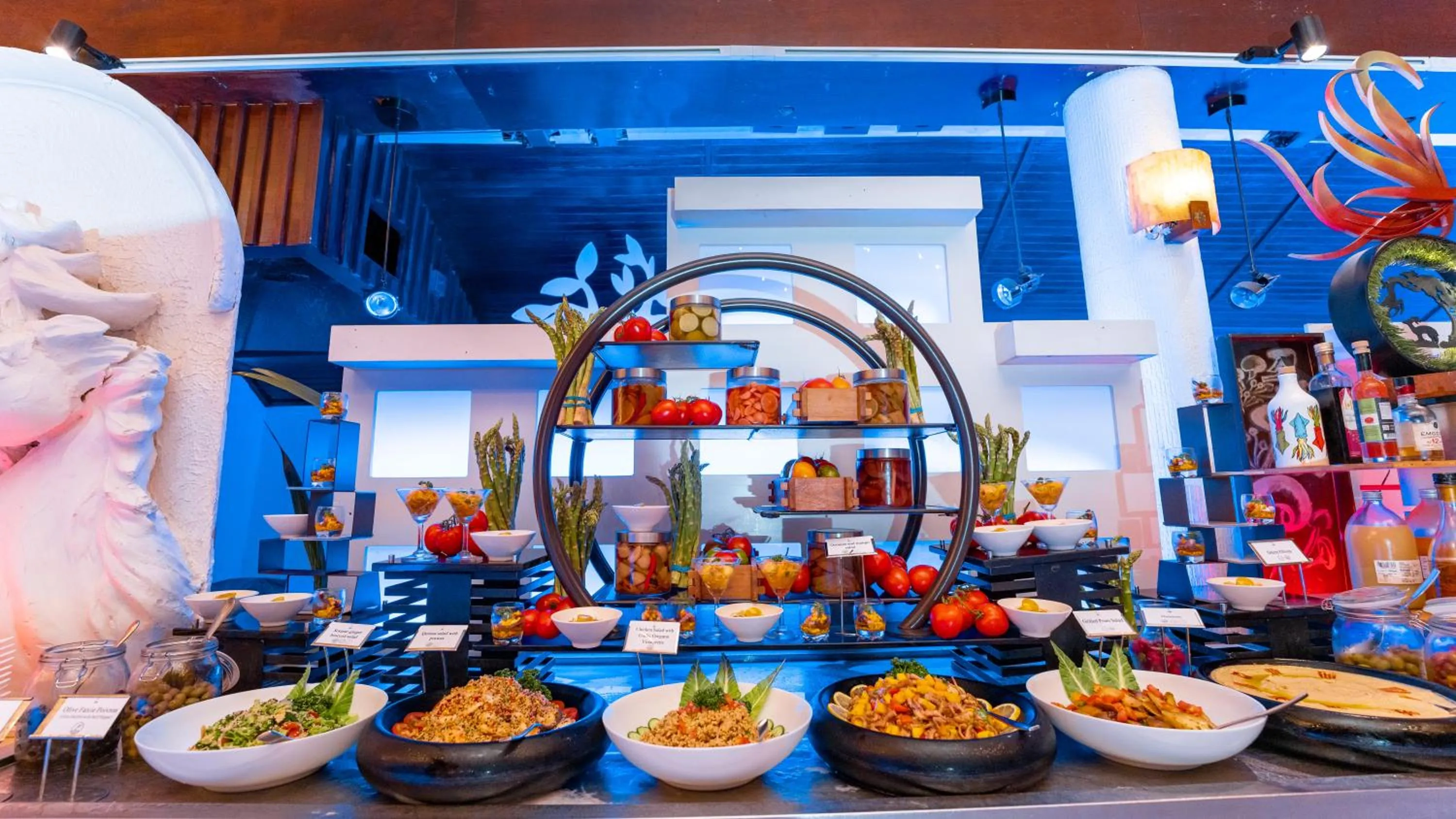 Buffet breakfast in Lily Beach Resort and Spa - All Inclusive