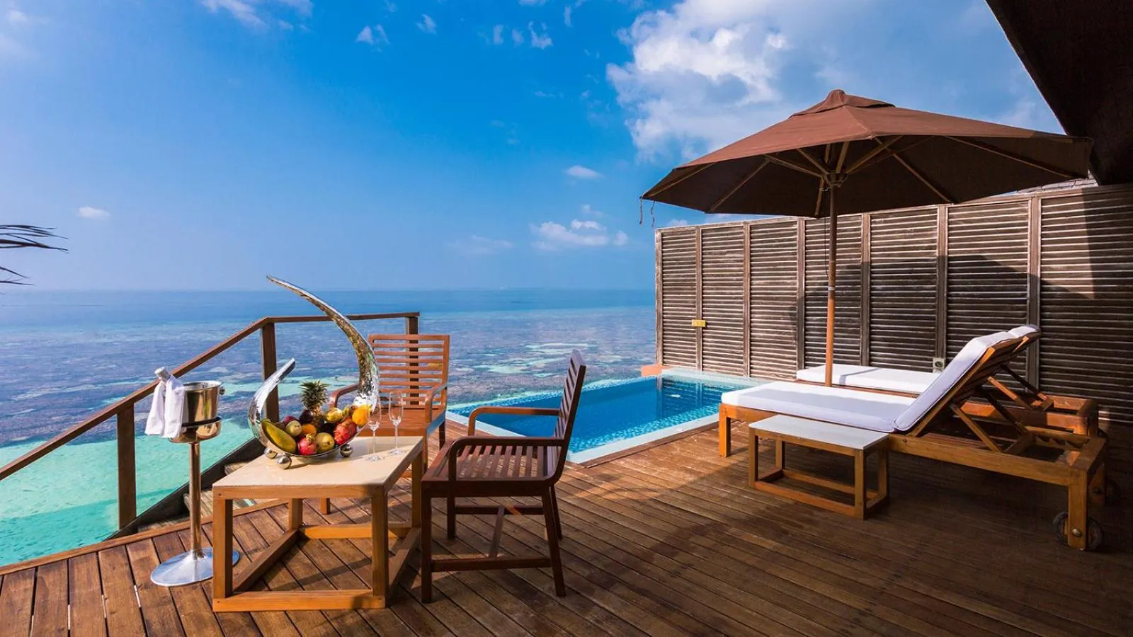 Balcony/Terrace in Lily Beach Resort and Spa - All Inclusive