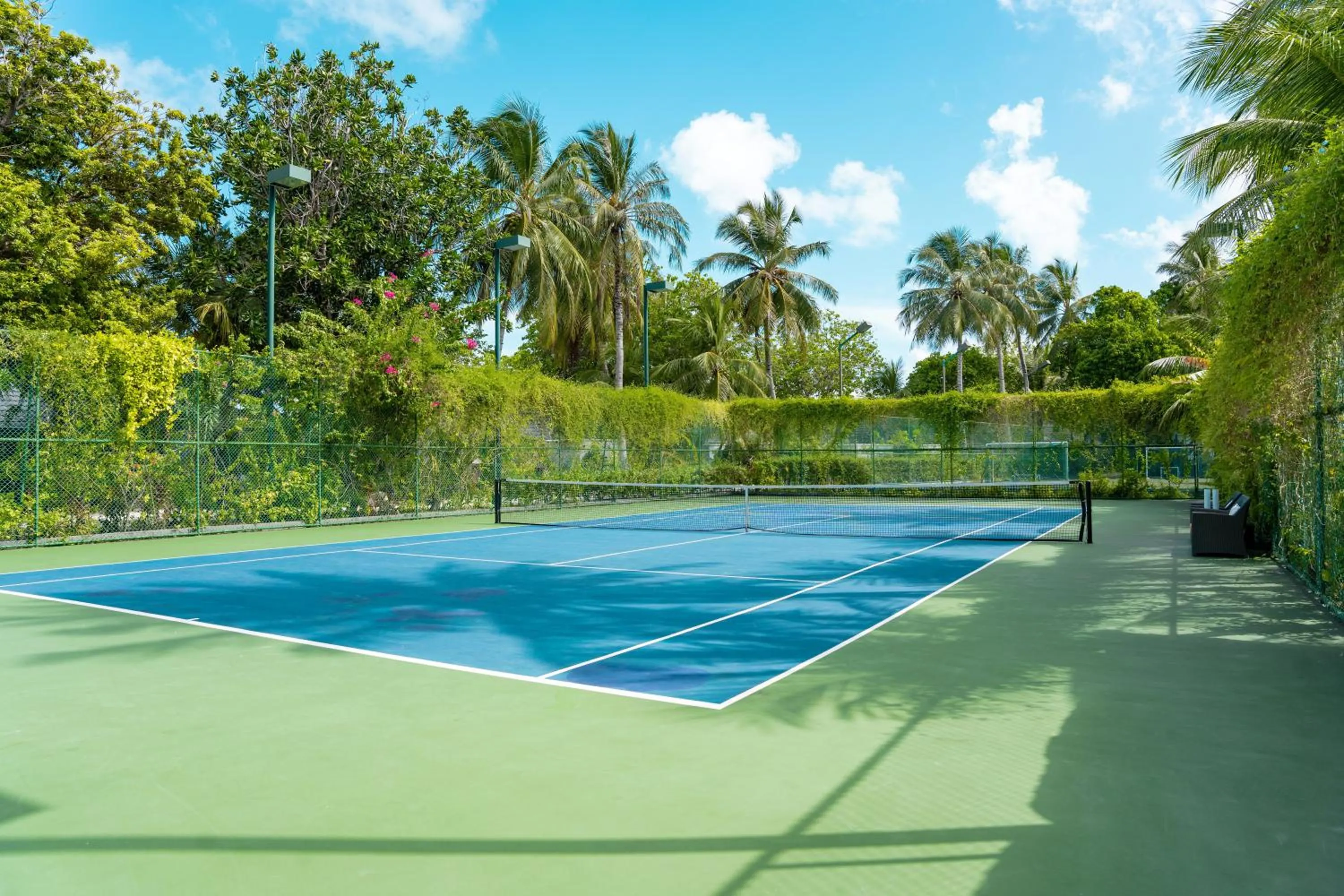 Tennis court in Lily Beach Resort and Spa - All Inclusive
