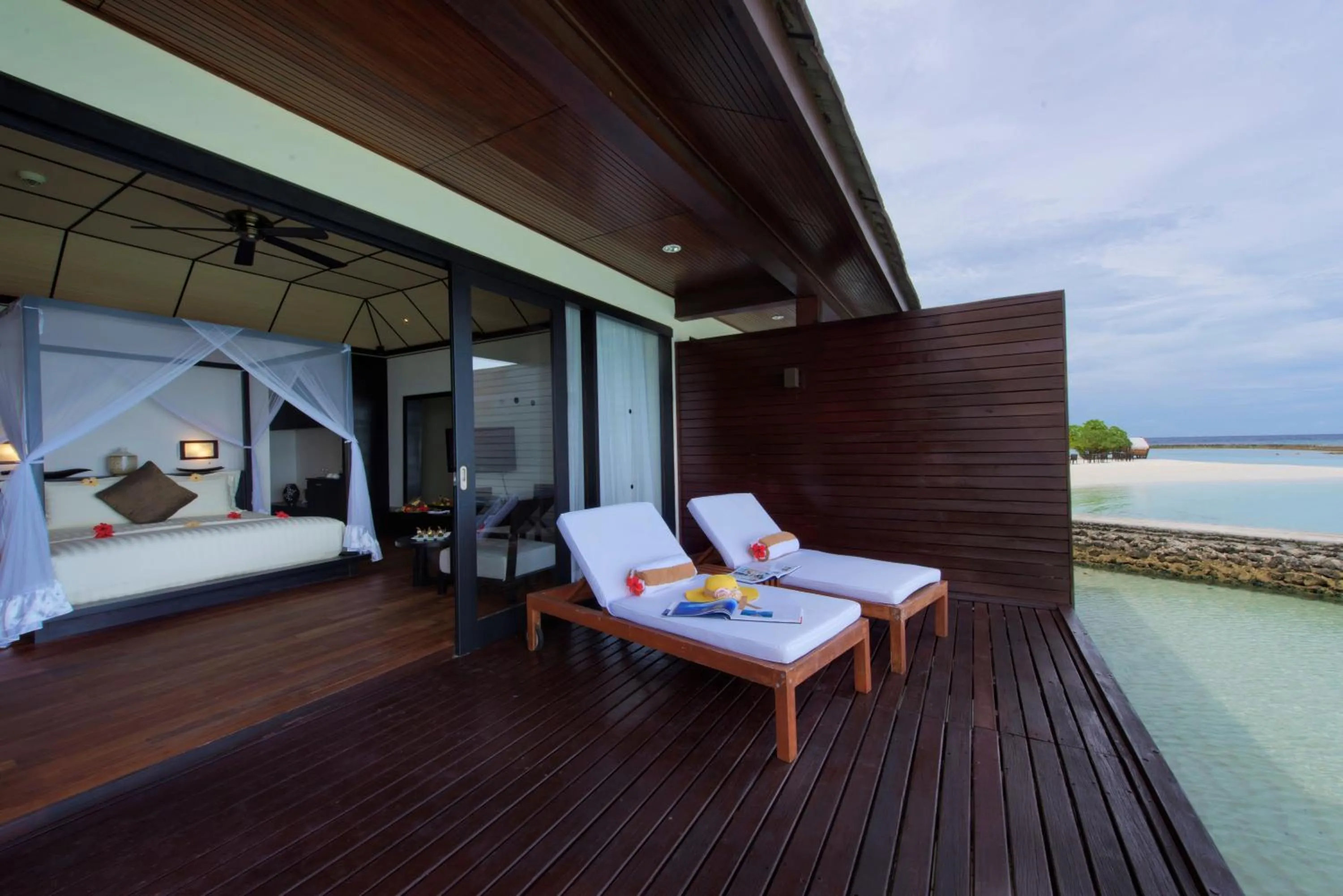 Balcony/Terrace in Lily Beach Resort and Spa - All Inclusive
