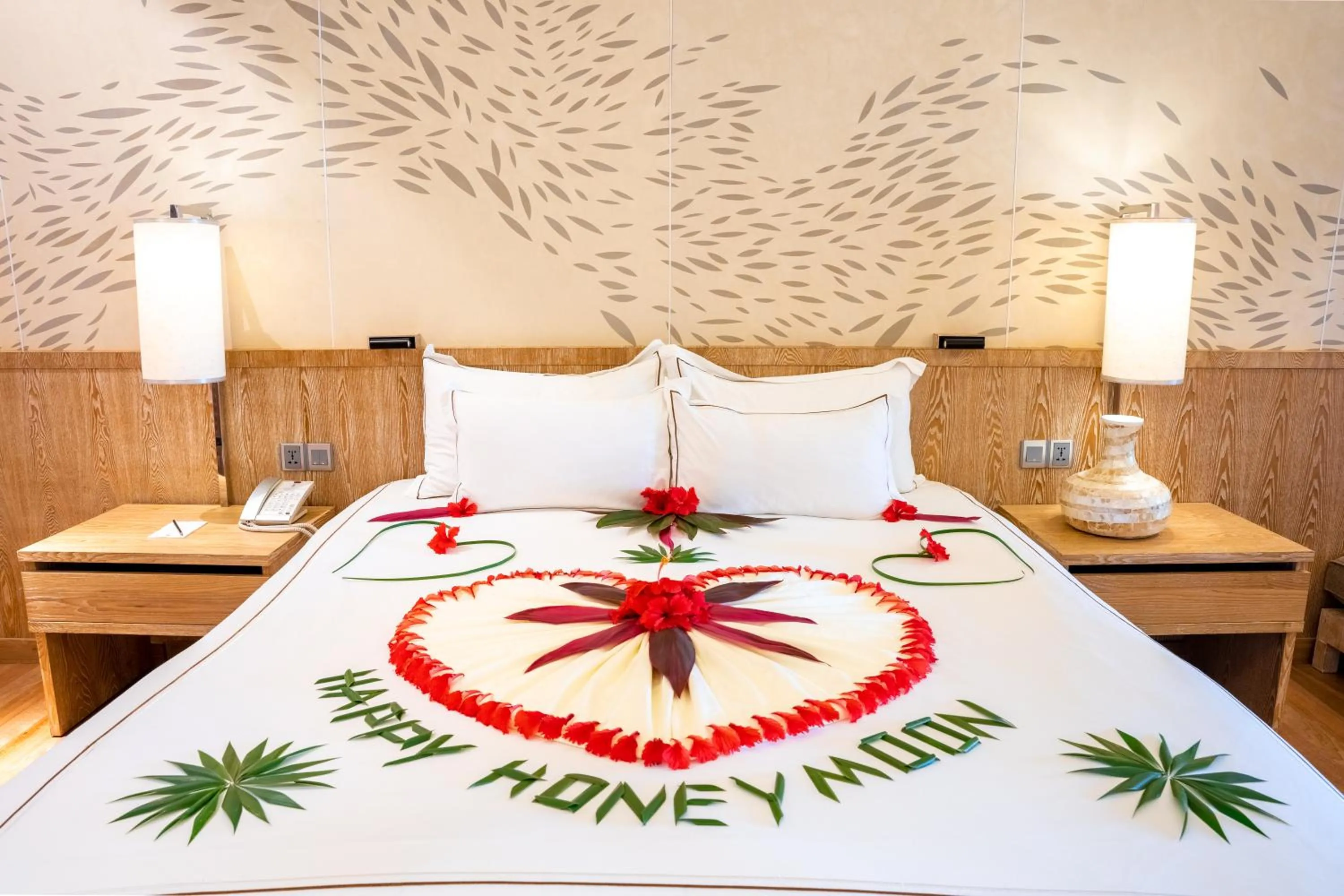 Bedroom, Bed in Lily Beach Resort and Spa - All Inclusive