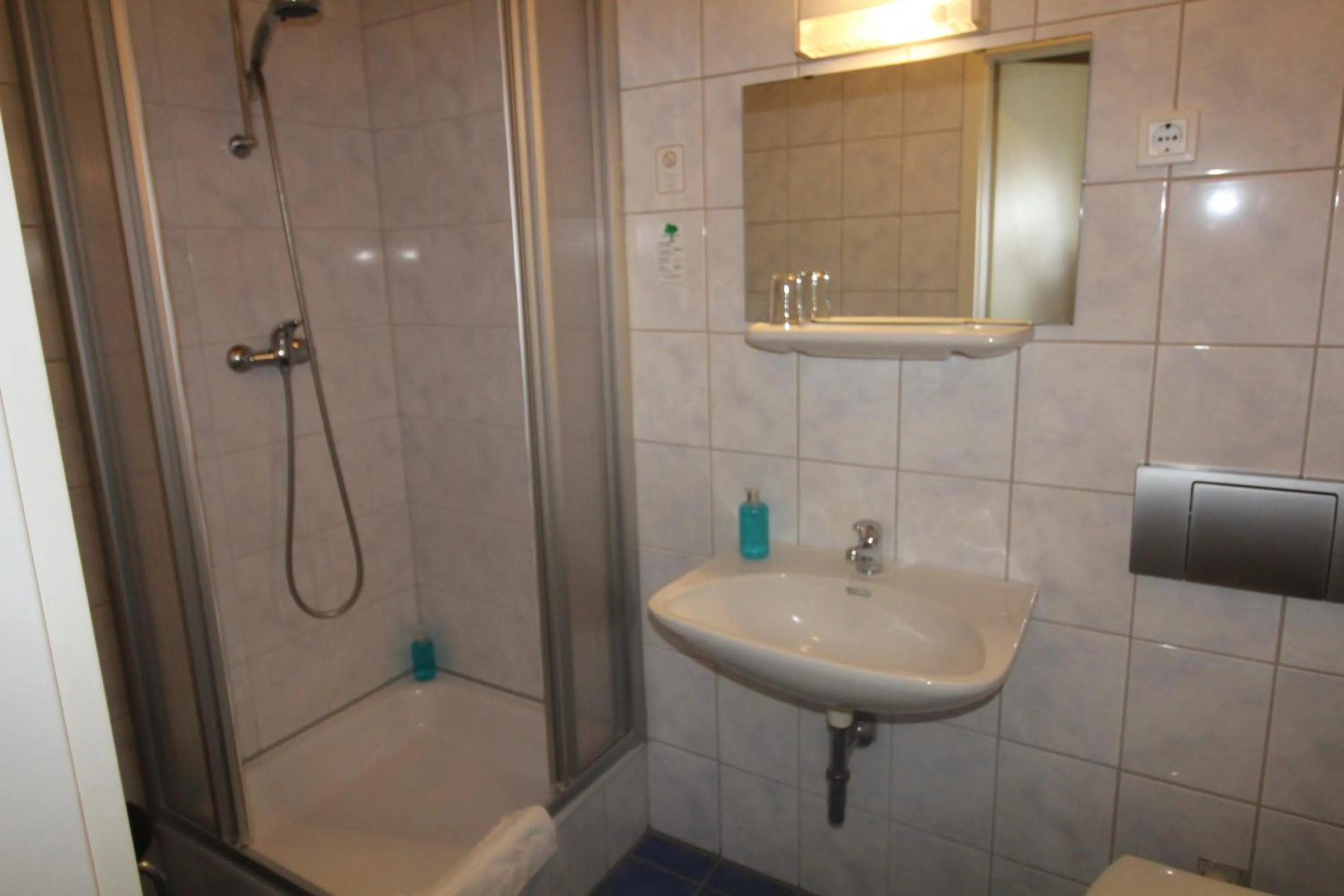 Bathroom in Hotel-Gasthof Opel Bed & Breakfast