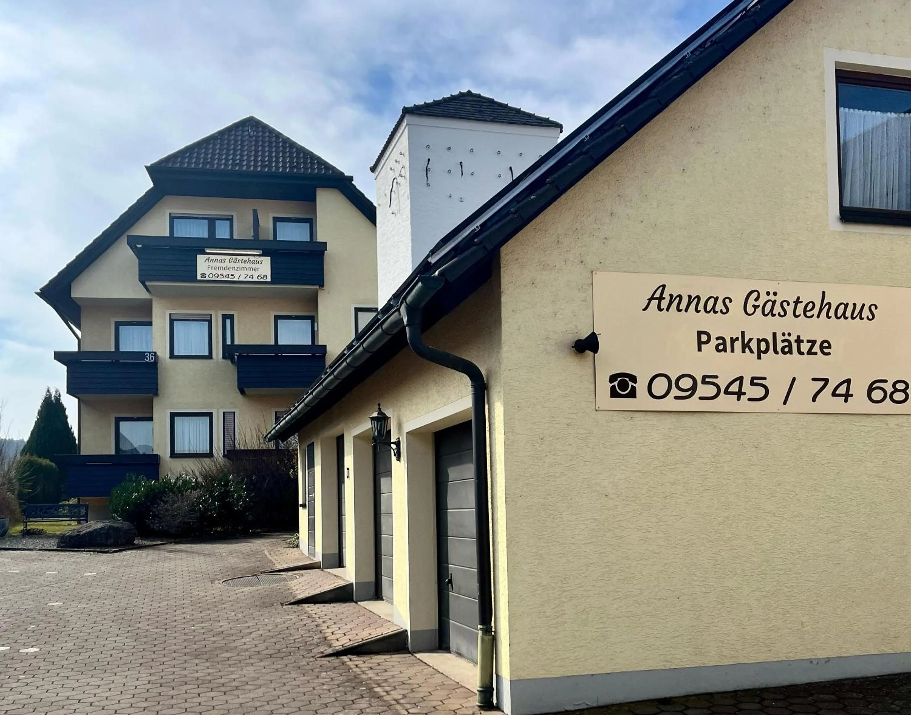 Parking in Annas Gästehaus