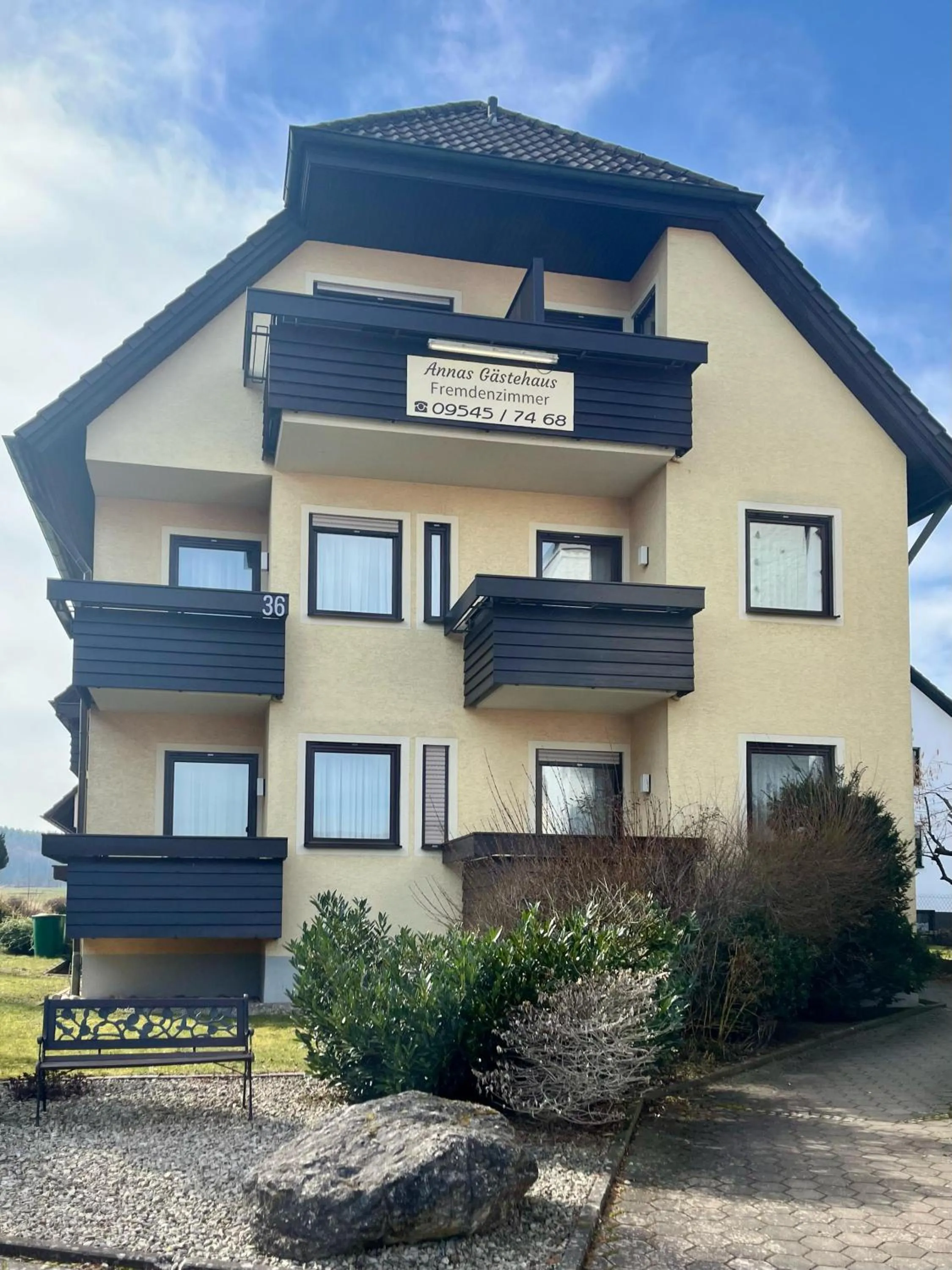 Property building in Annas Gästehaus