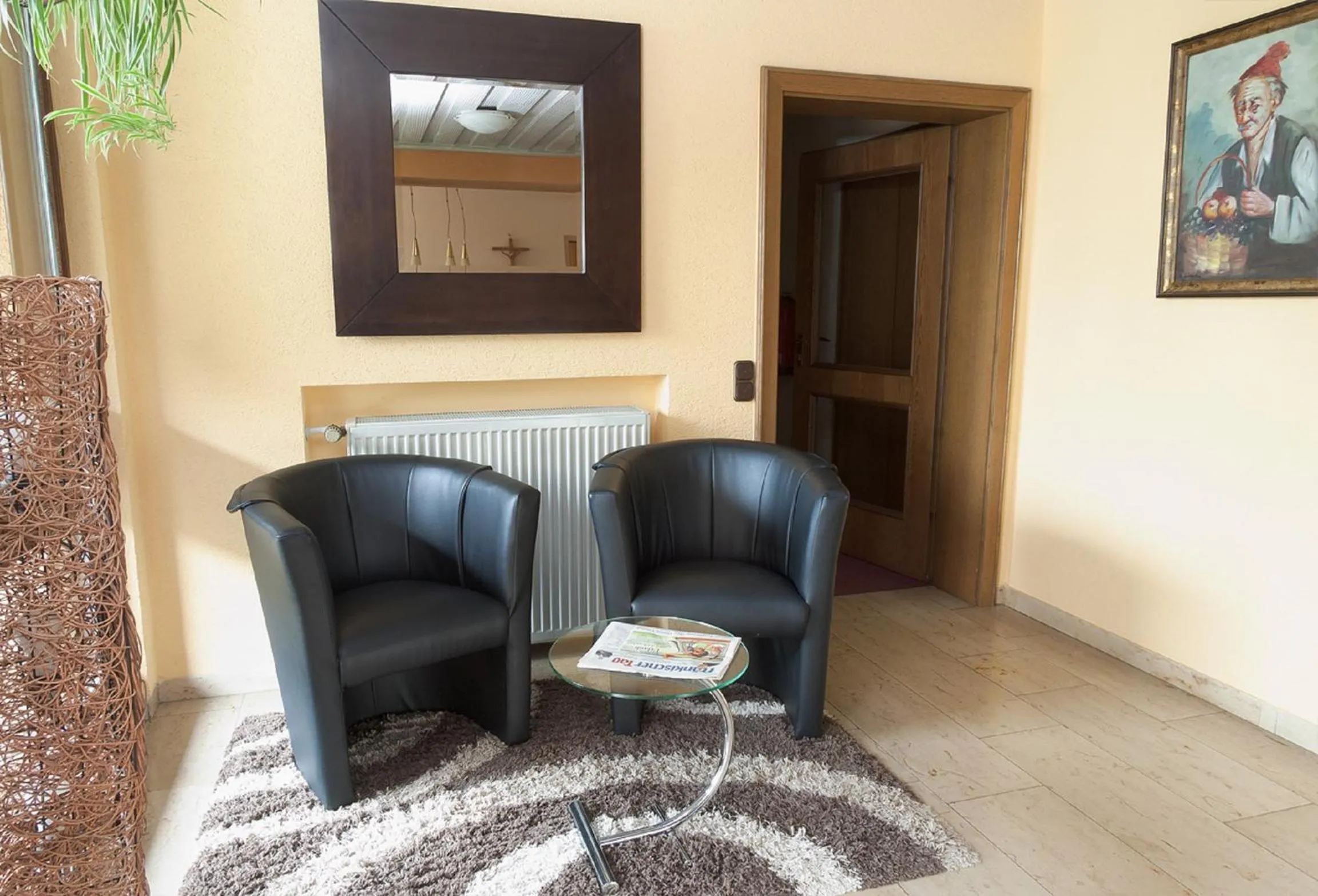 Lobby or reception in Annas Gästehaus