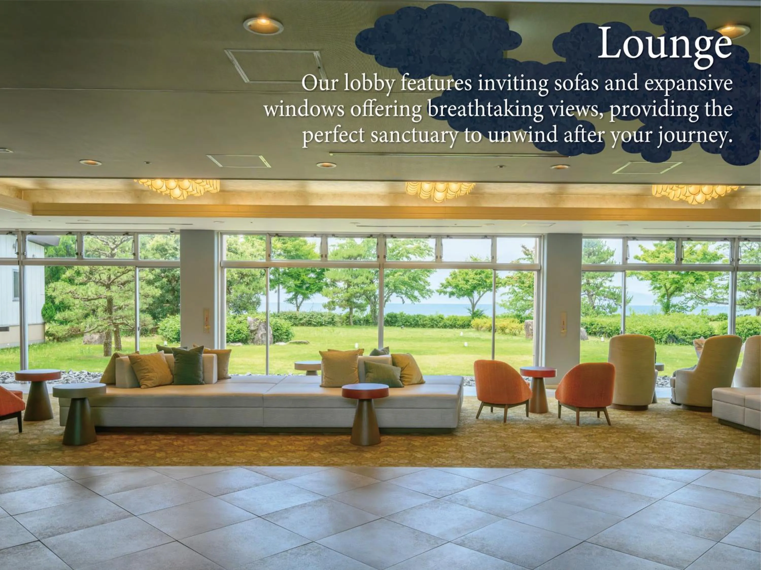 Lobby or reception in KAMENOI HOTEL Hikone