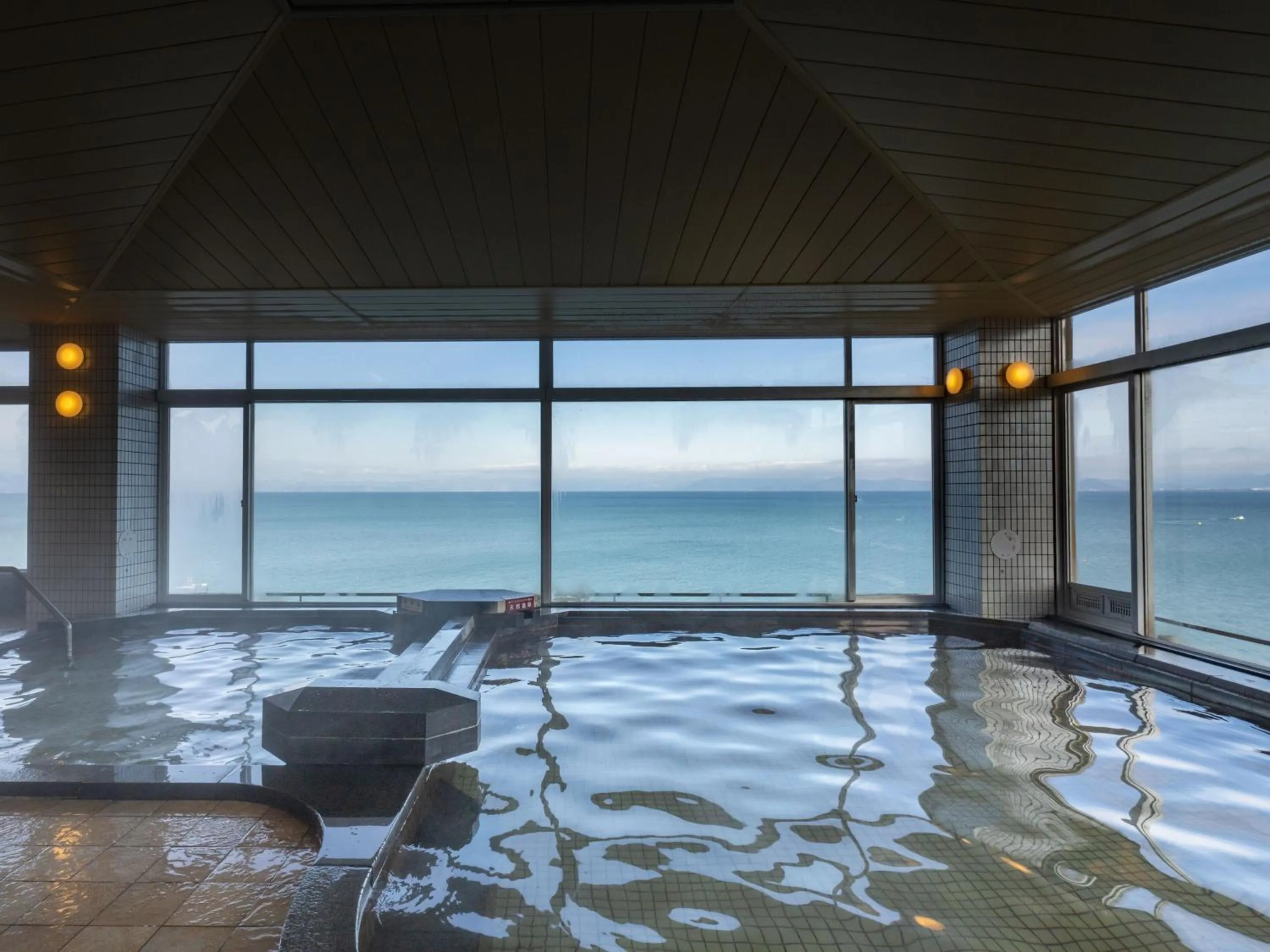 Hot Spring Bath in KAMENOI HOTEL Hikone