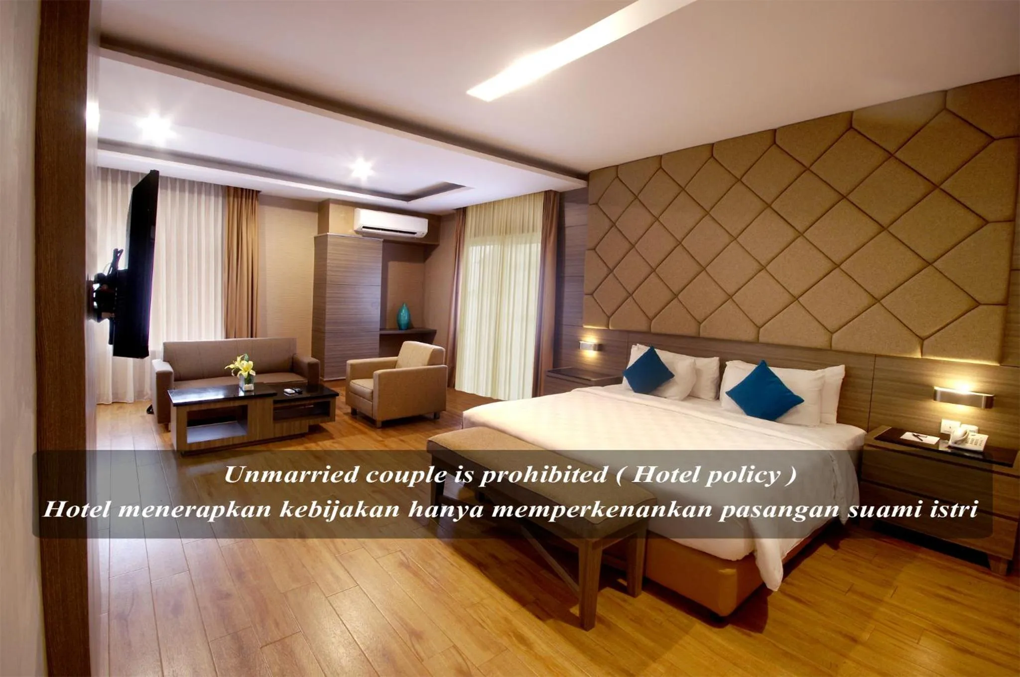 Bedroom in Hotel Gren Alia Cikini