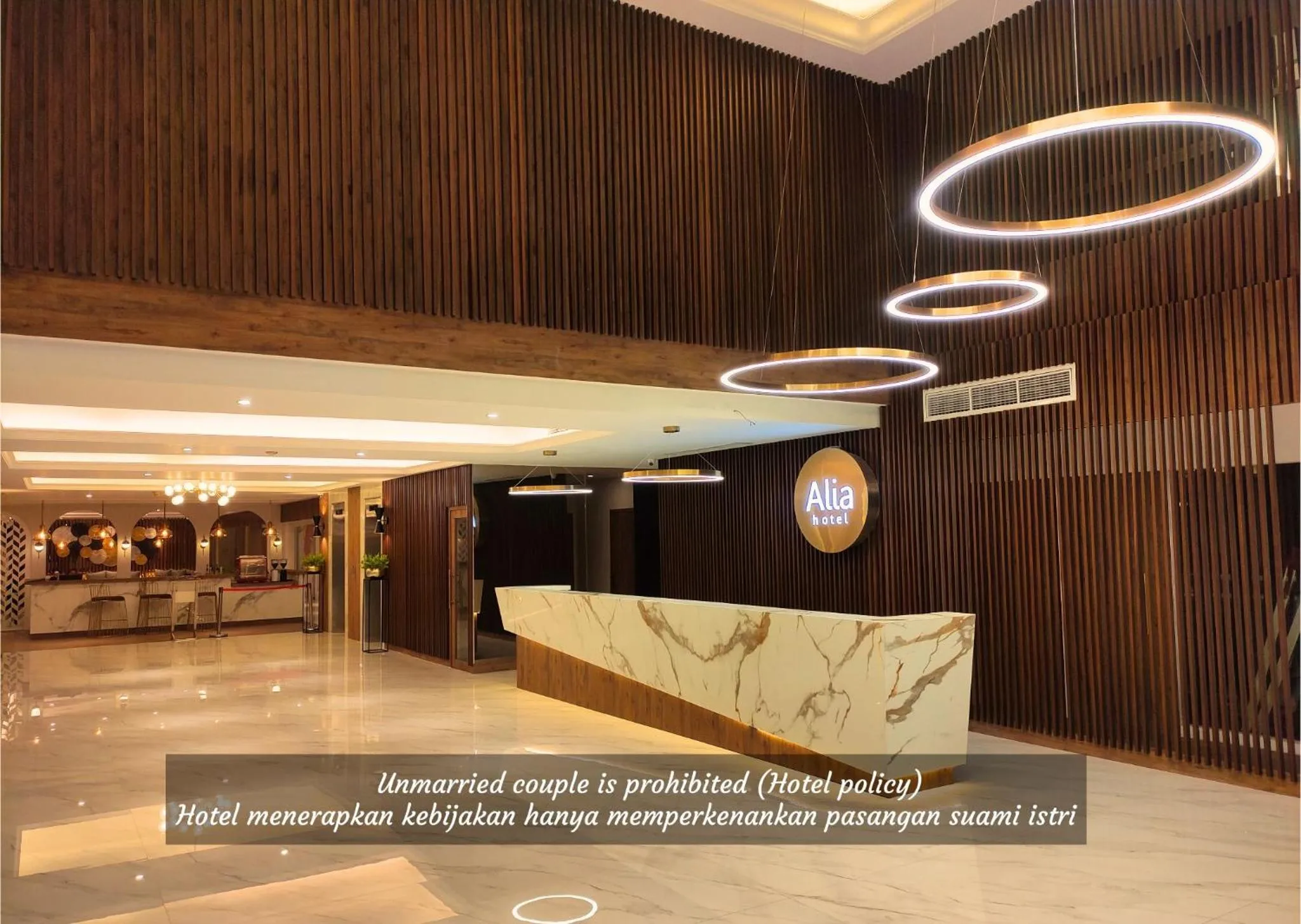 Lobby or reception in Hotel Gren Alia Cikini