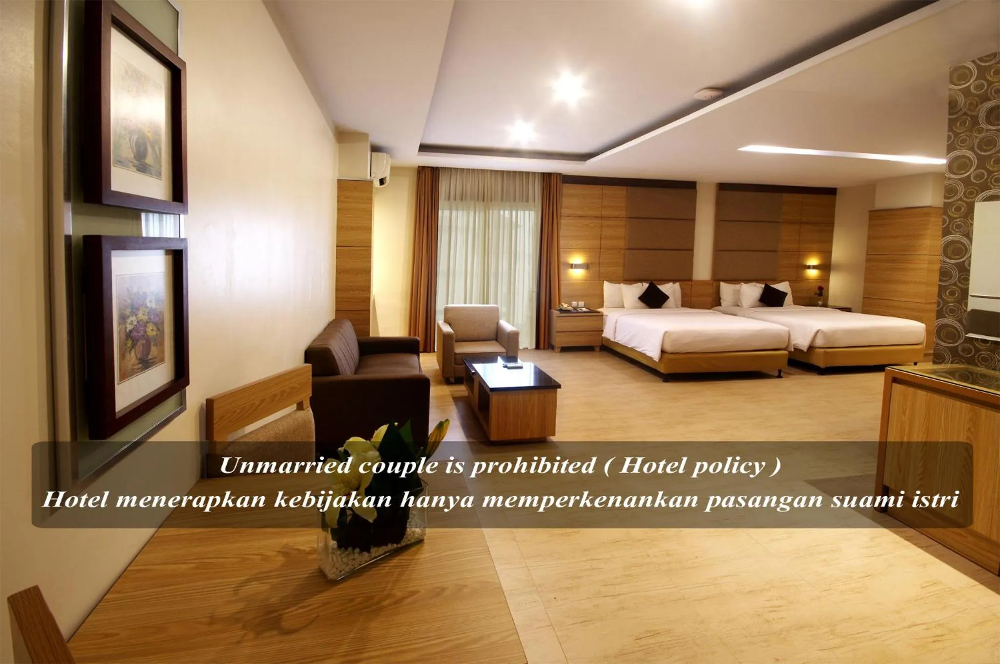 Living room in Hotel Gren Alia Cikini