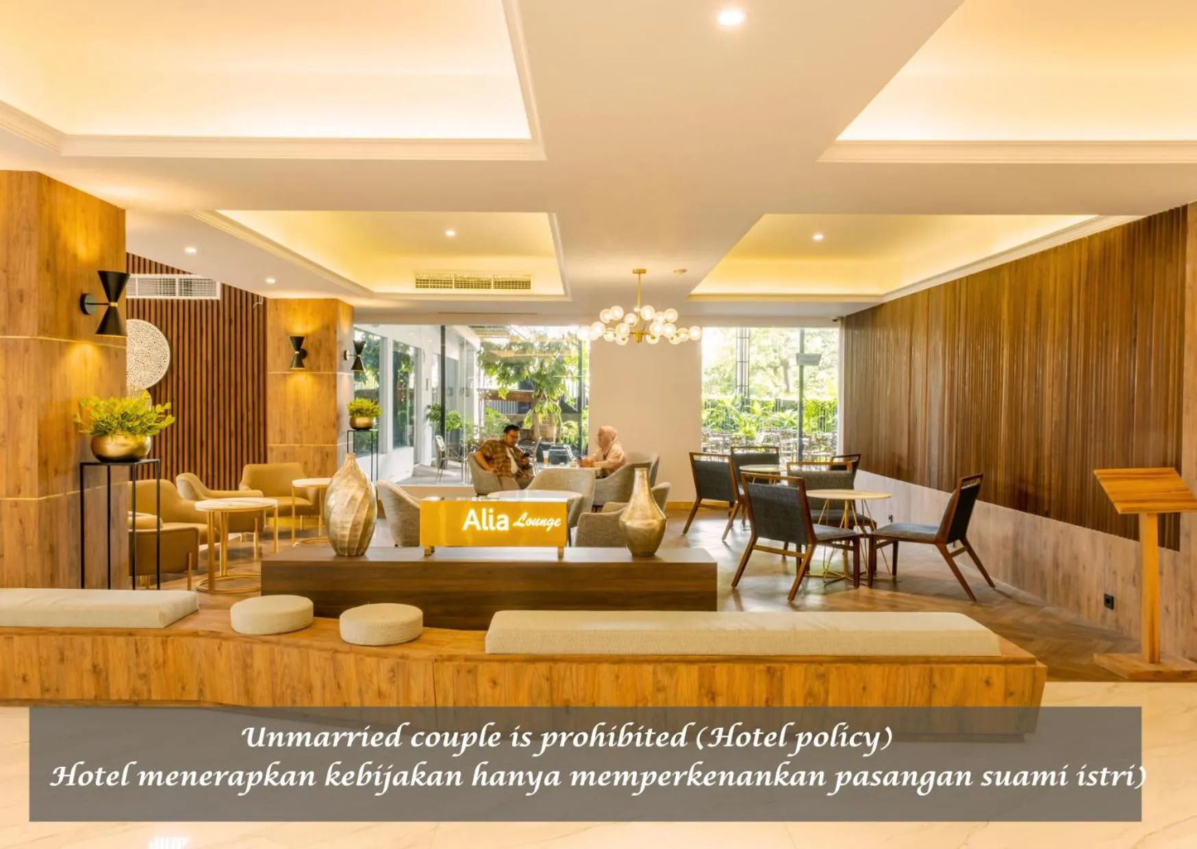 Lounge or bar in Hotel Gren Alia Cikini