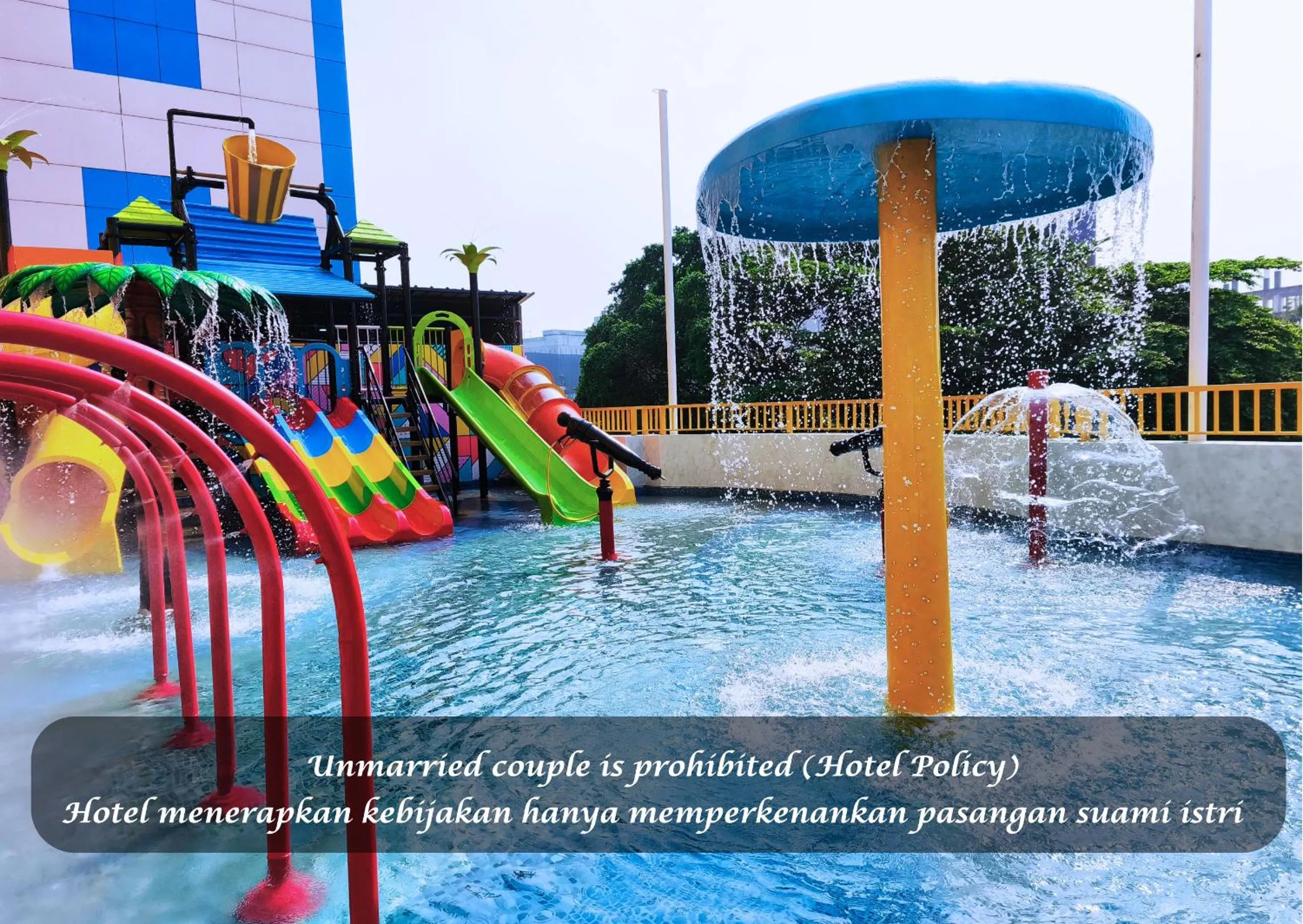 Children play ground in Hotel Gren Alia Cikini