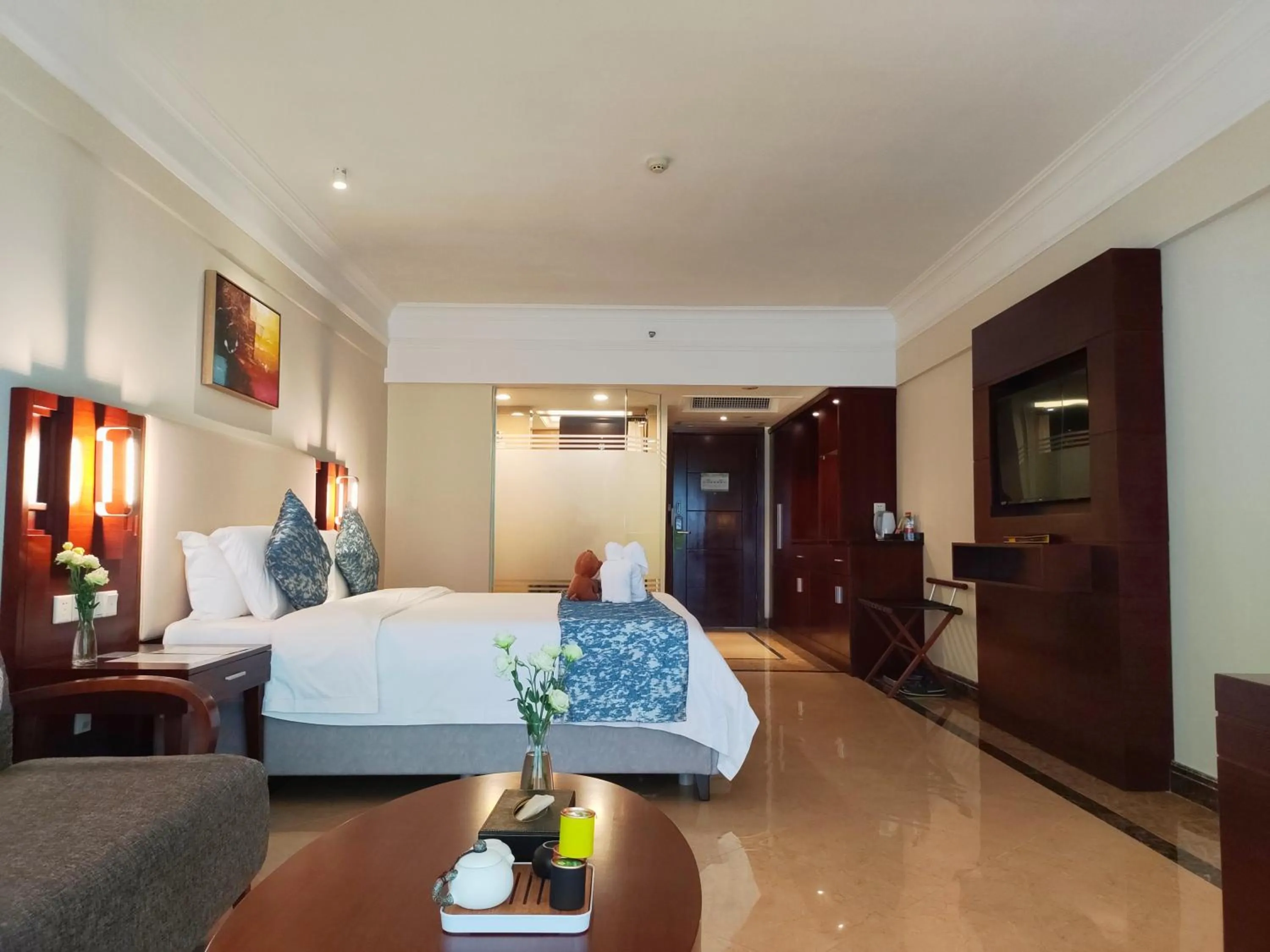 Photo of the whole room, Bed in Wyndham Garden Wenchang Nanguo