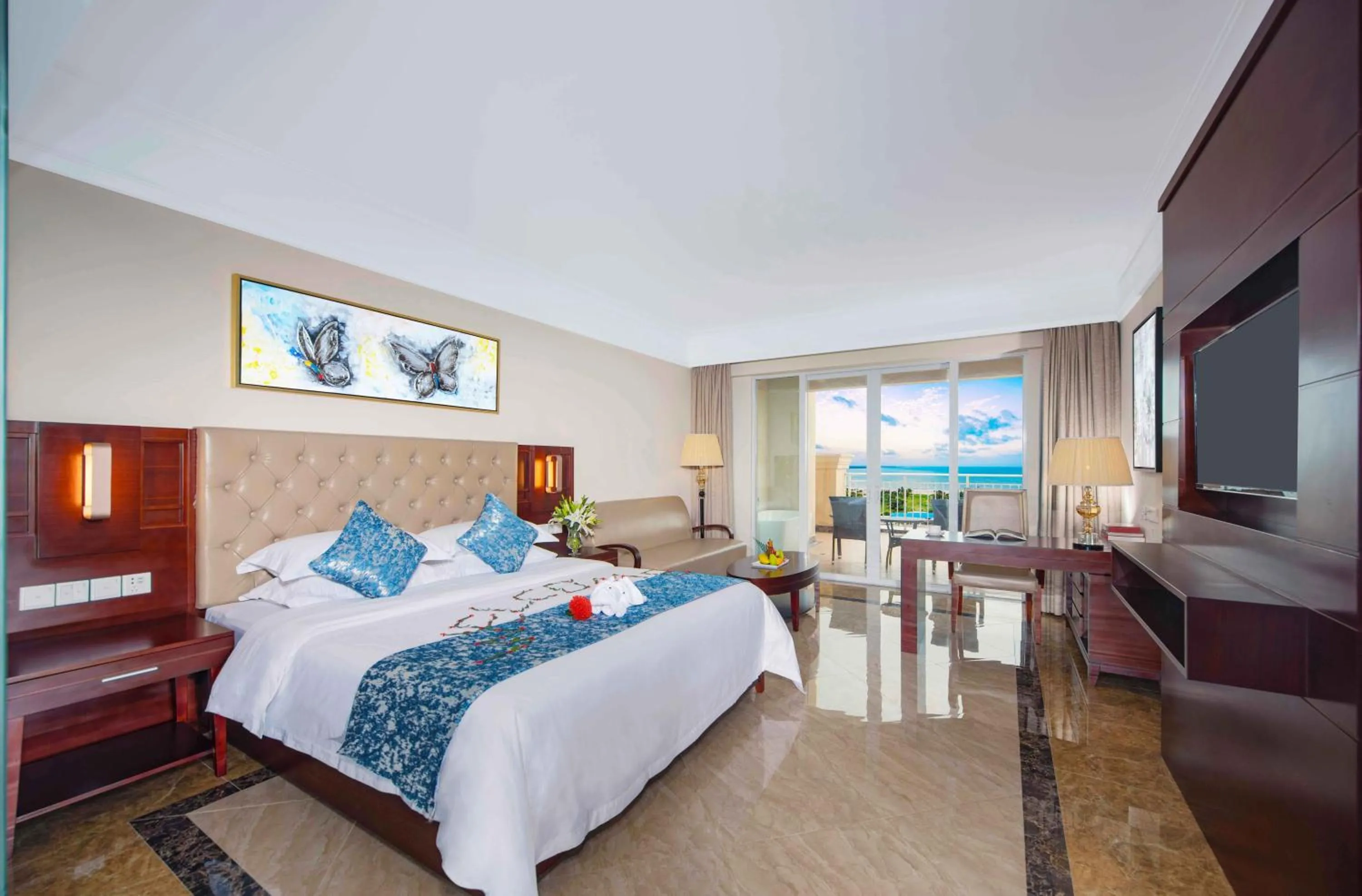 Photo of the whole room, Bed in Wyndham Garden Wenchang Nanguo