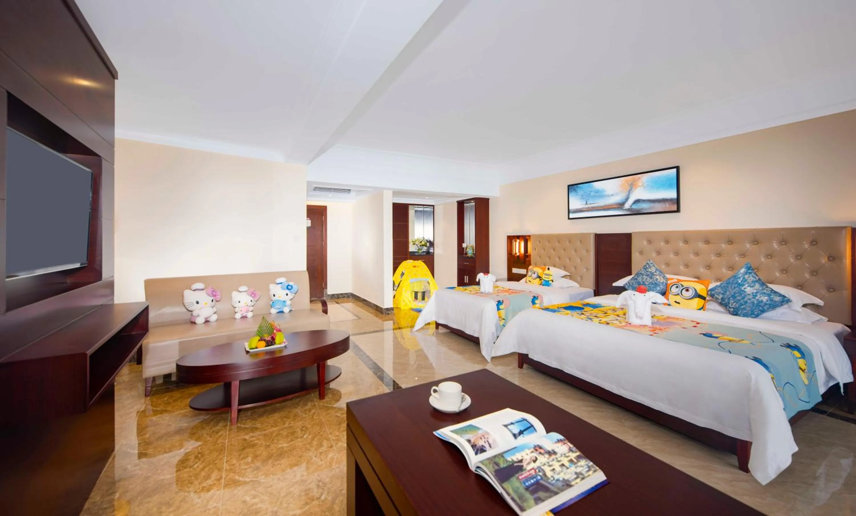 Photo of the whole room, Bed in Wyndham Garden Wenchang Nanguo