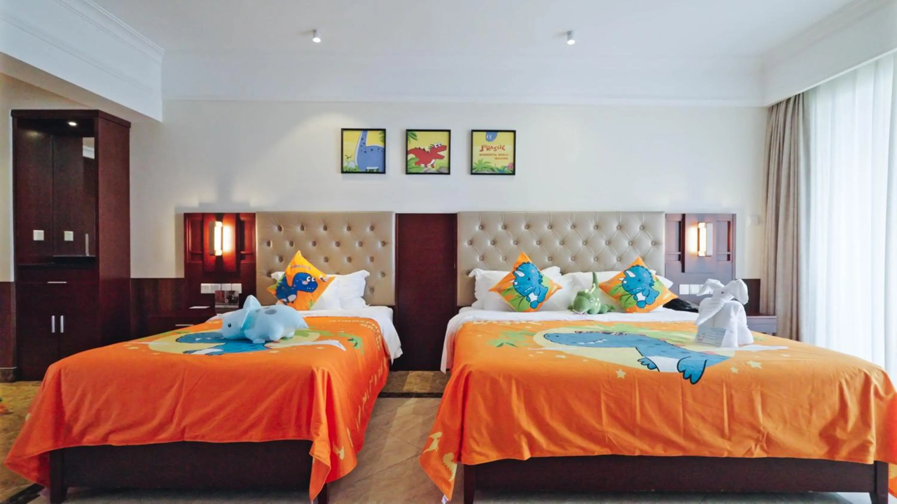 Bed in Wyndham Garden Wenchang Nanguo