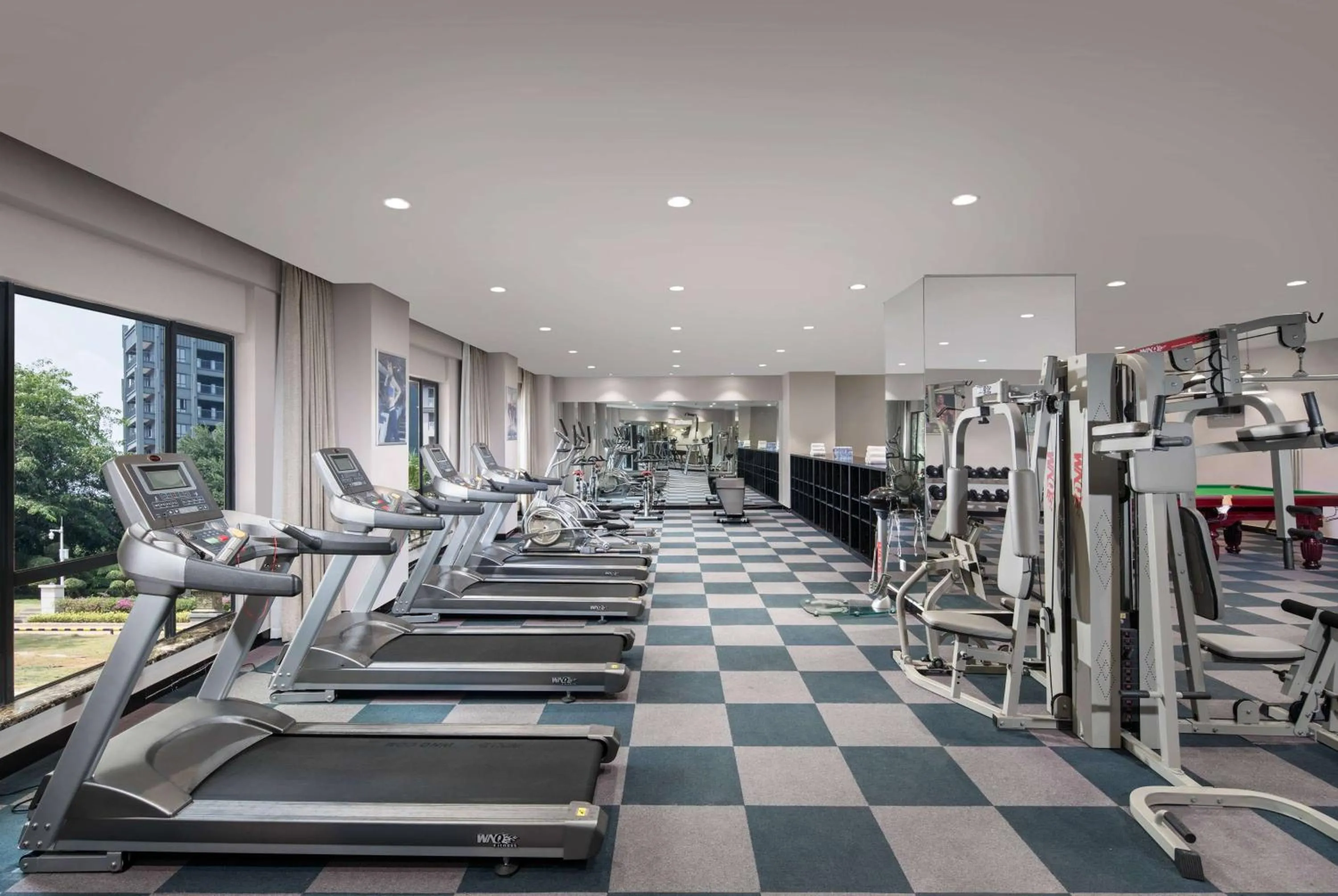 Fitness centre/facilities in Wyndham Garden Wenchang Nanguo