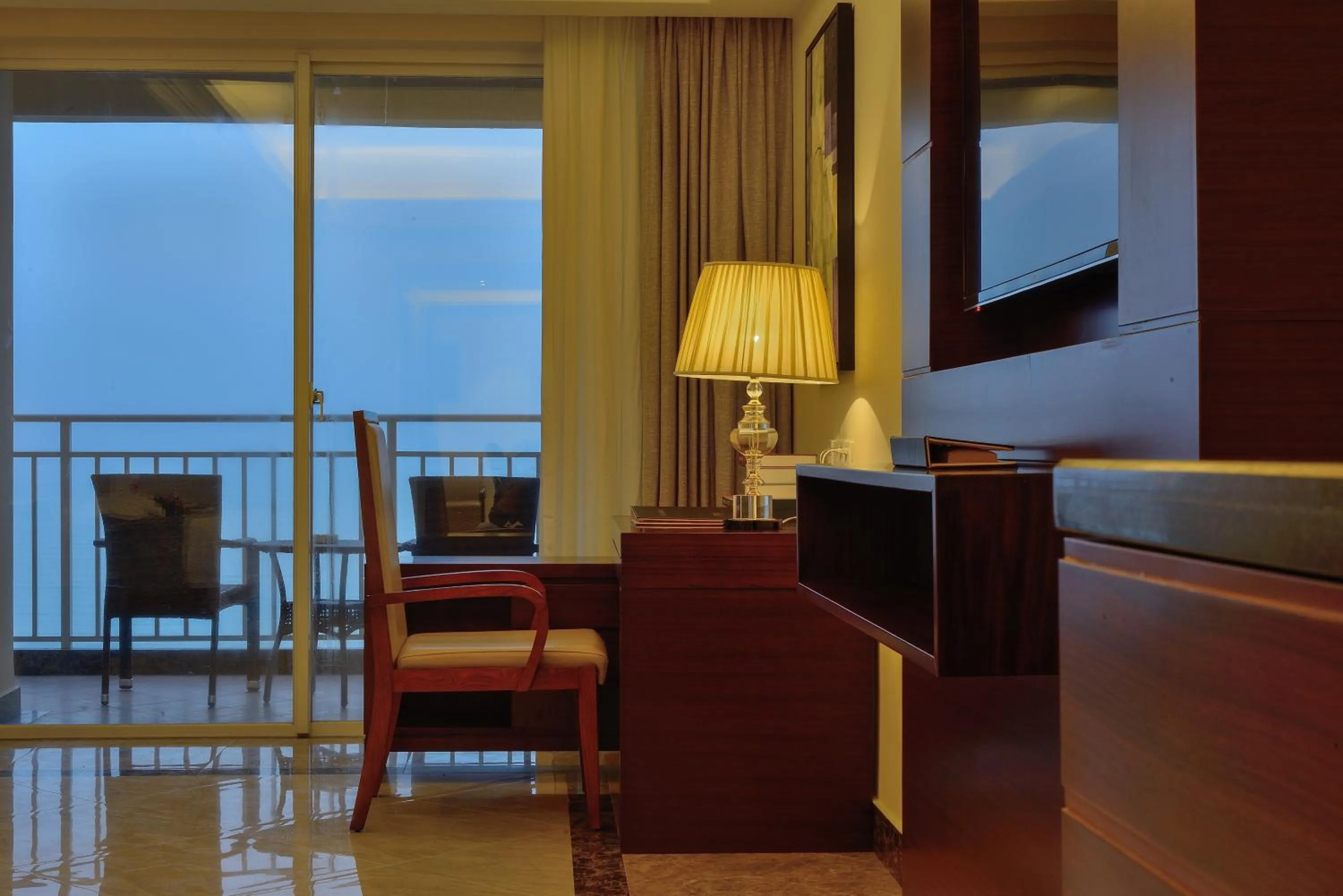 Balcony/Terrace in Wyndham Garden Wenchang Nanguo