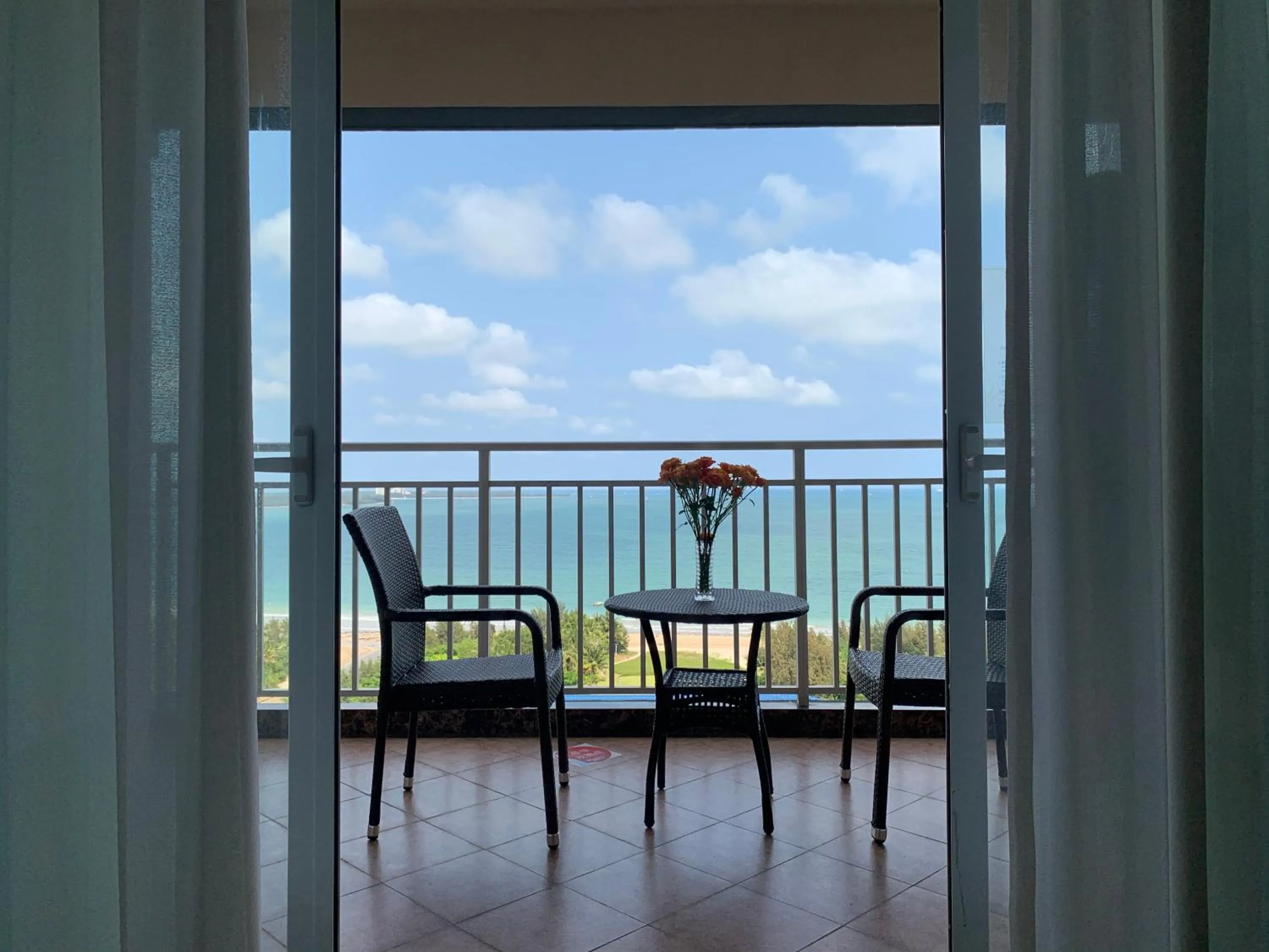 Balcony/Terrace in Wyndham Garden Wenchang Nanguo