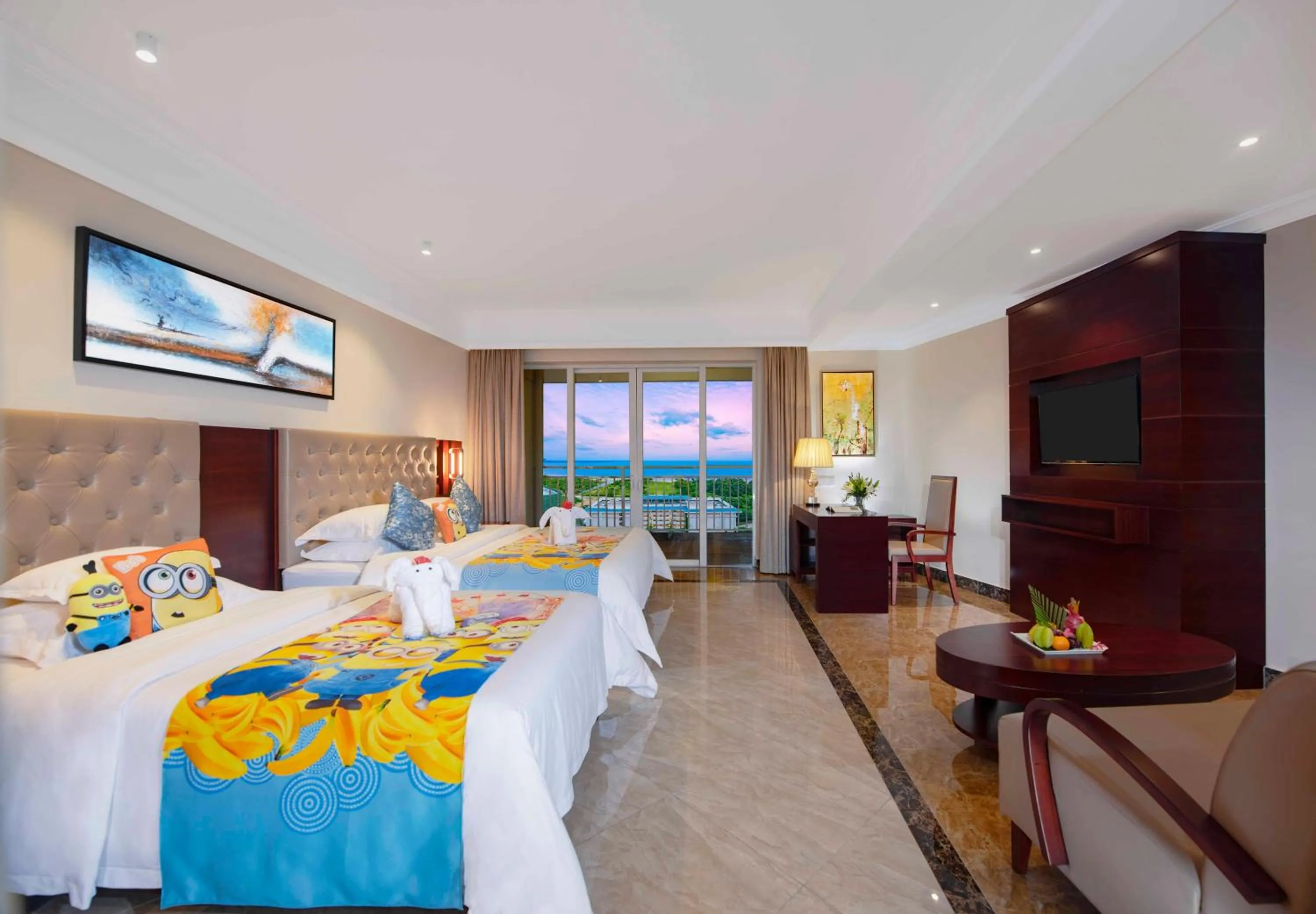 Photo of the whole room, Bed in Wyndham Garden Wenchang Nanguo