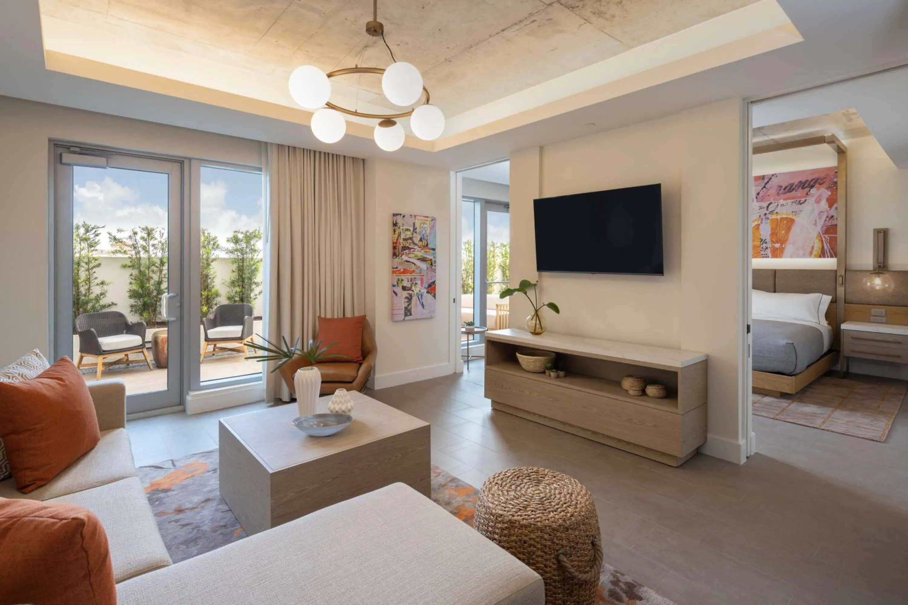 View (from property/room), Bed in Canopy West Palm Beach - Downtown