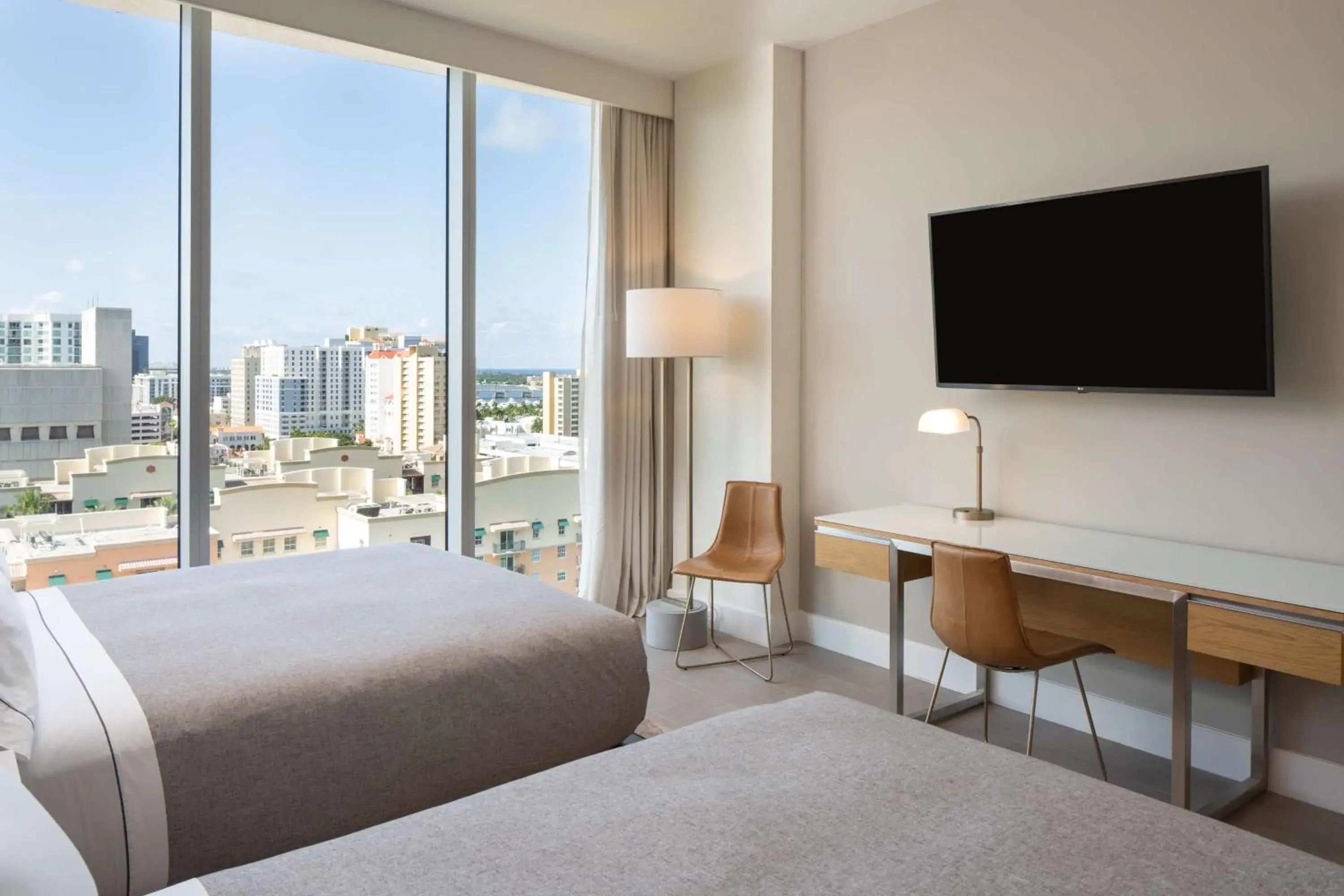 Queen Room with Two Queen Beds in Canopy West Palm Beach - Downtown Queen Room with Two Queen Beds in Canopy West Palm Beach - Downtown