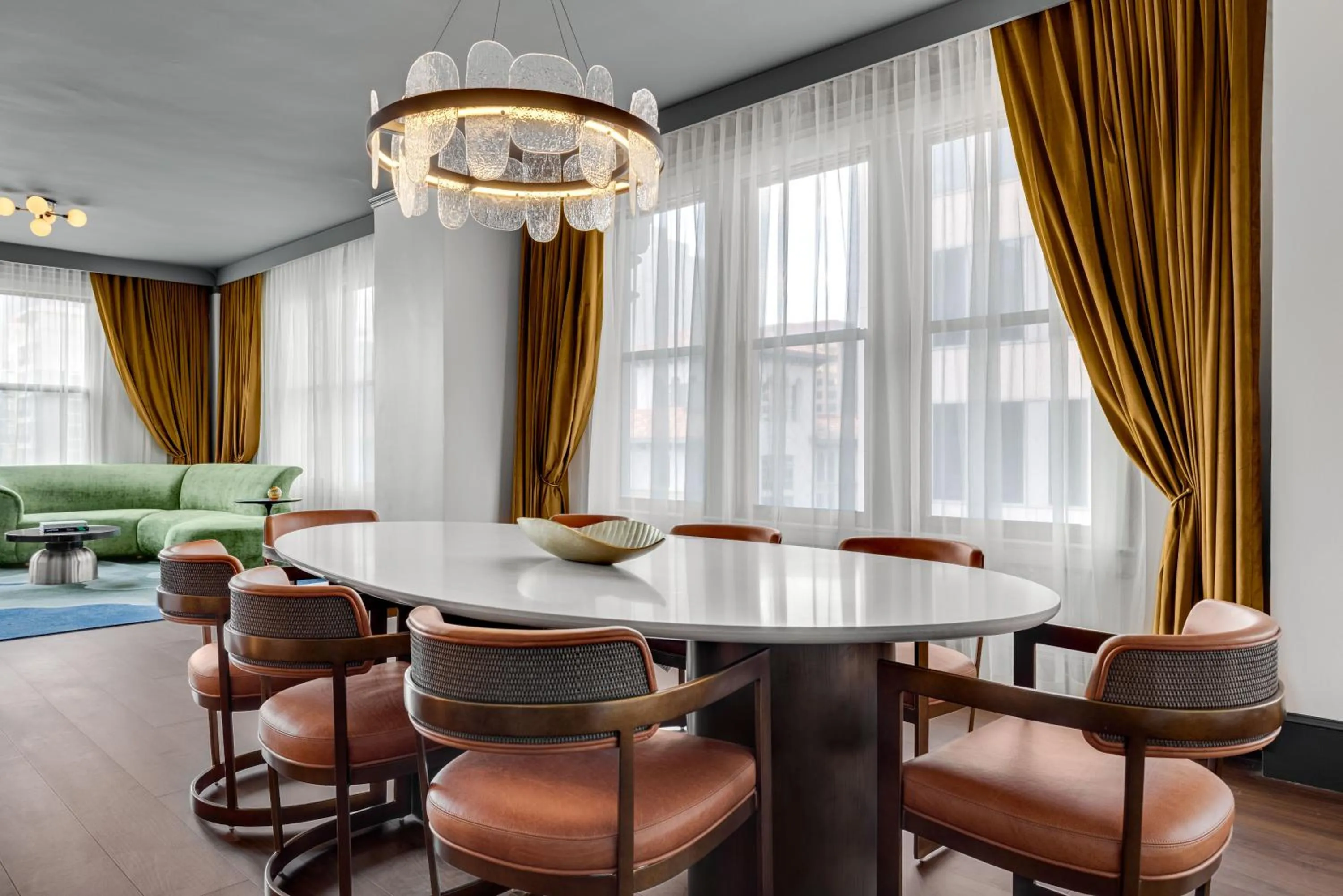 Seating area in The Gunter Hotel San Antonio Riverwalk