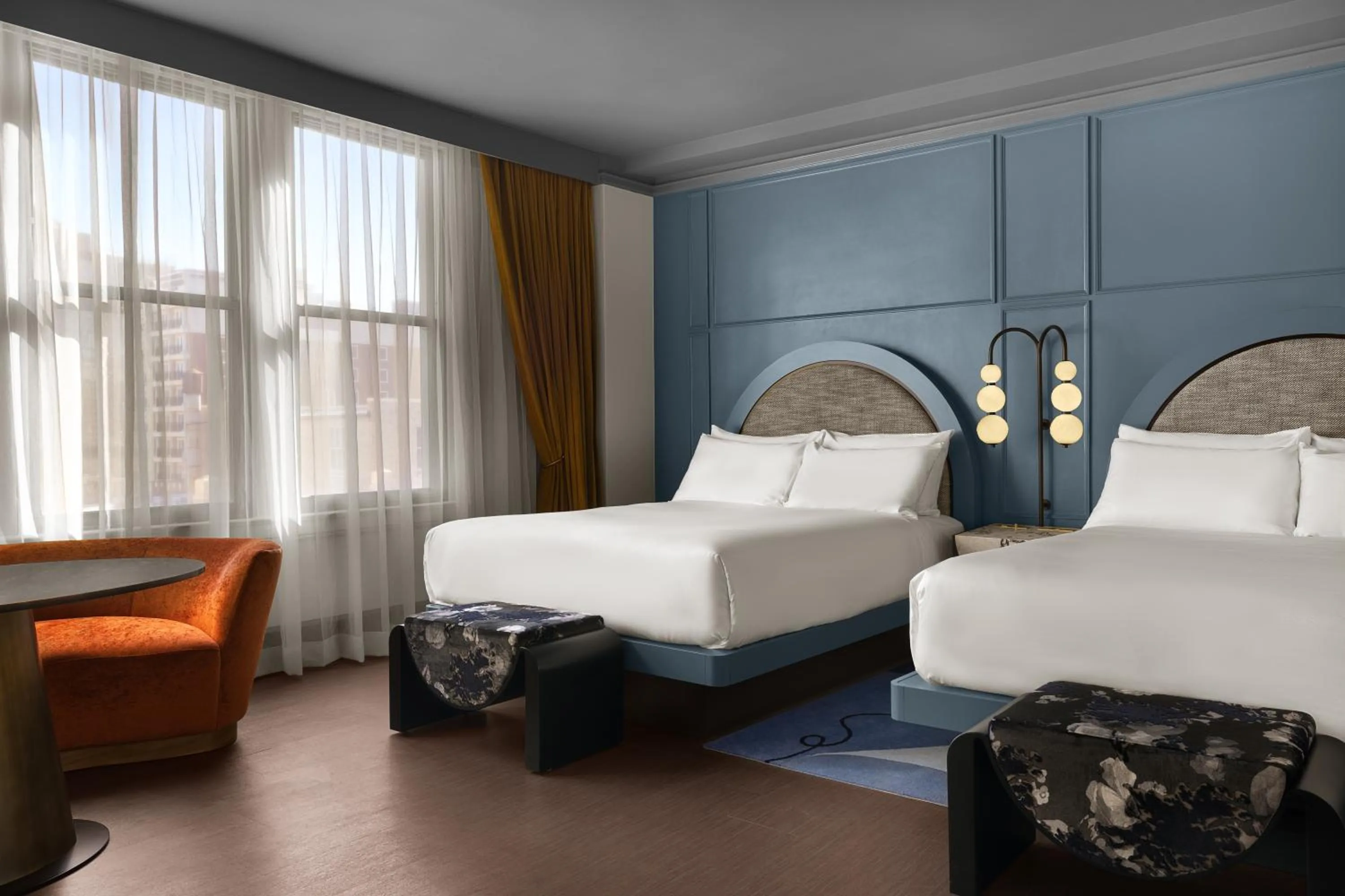 Bedroom, Bed in The Gunter Hotel San Antonio Riverwalk