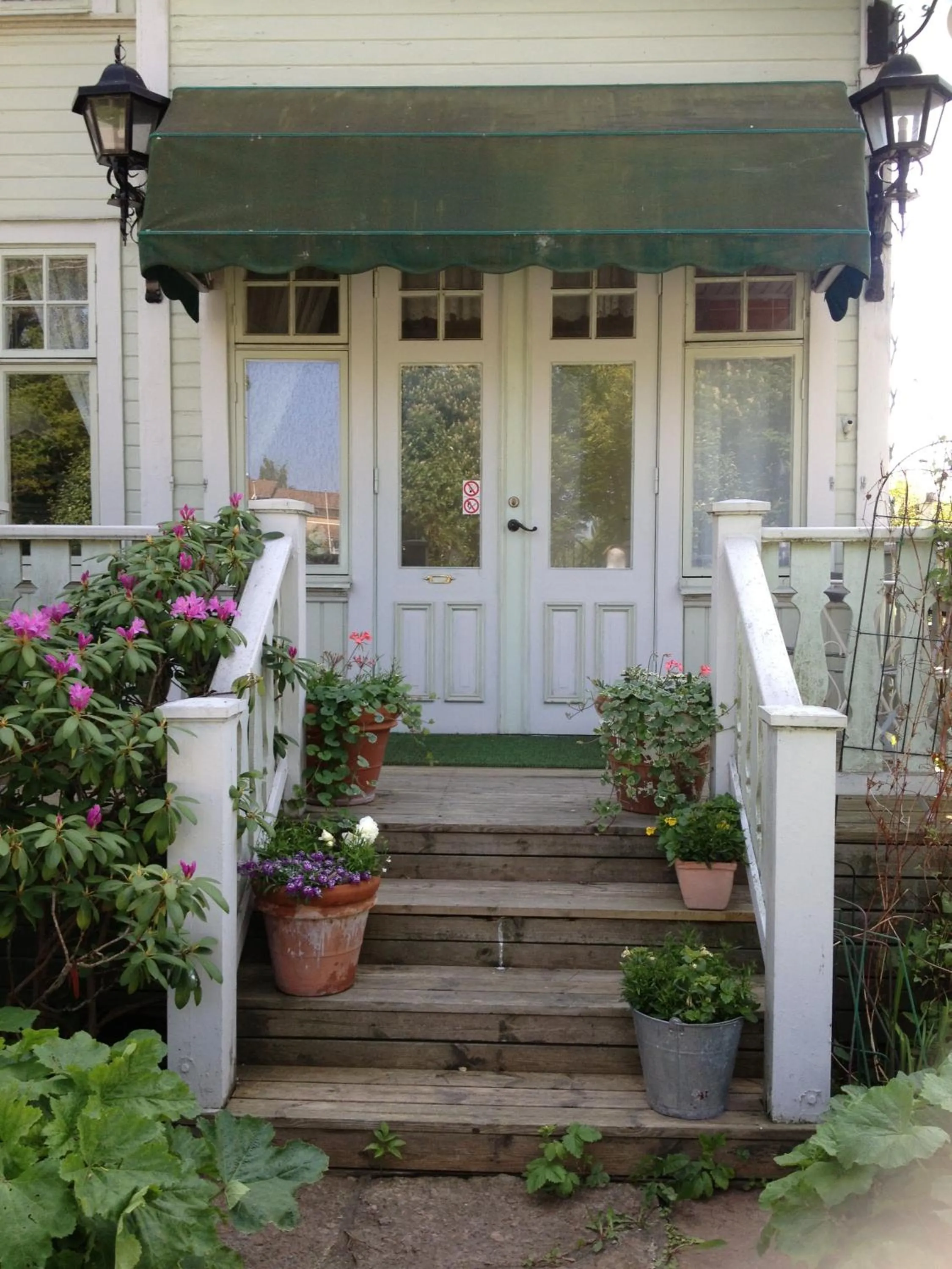Facade/entrance in Villa Verdi