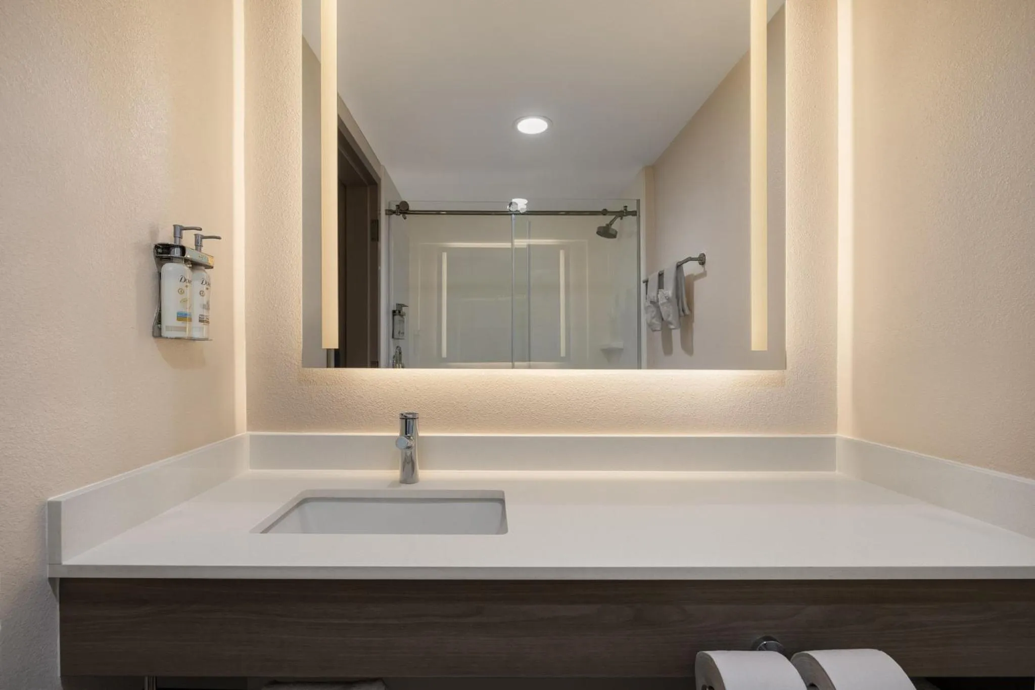 Bathroom in Holiday Inn Express & Suites Phoenix - Midtown, an IHG Hotel