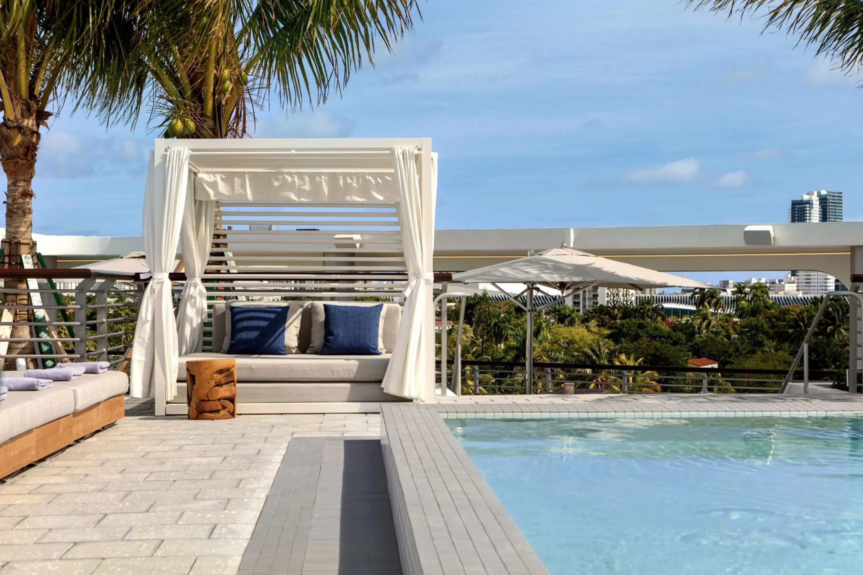 Swimming pool in Kimpton - Hotel Palomar South Beach by IHG