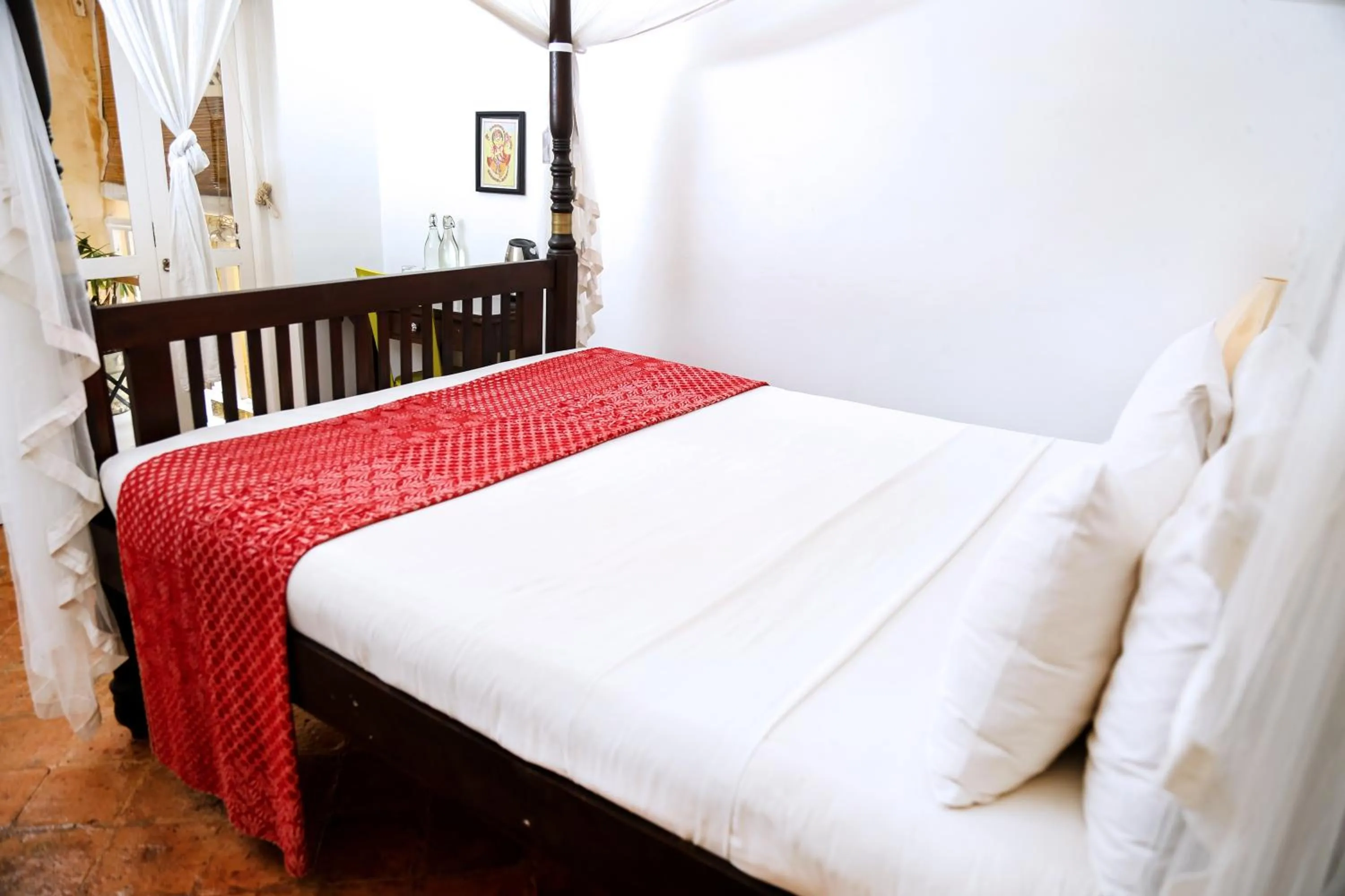 Bed in Mango House - Galle Fort