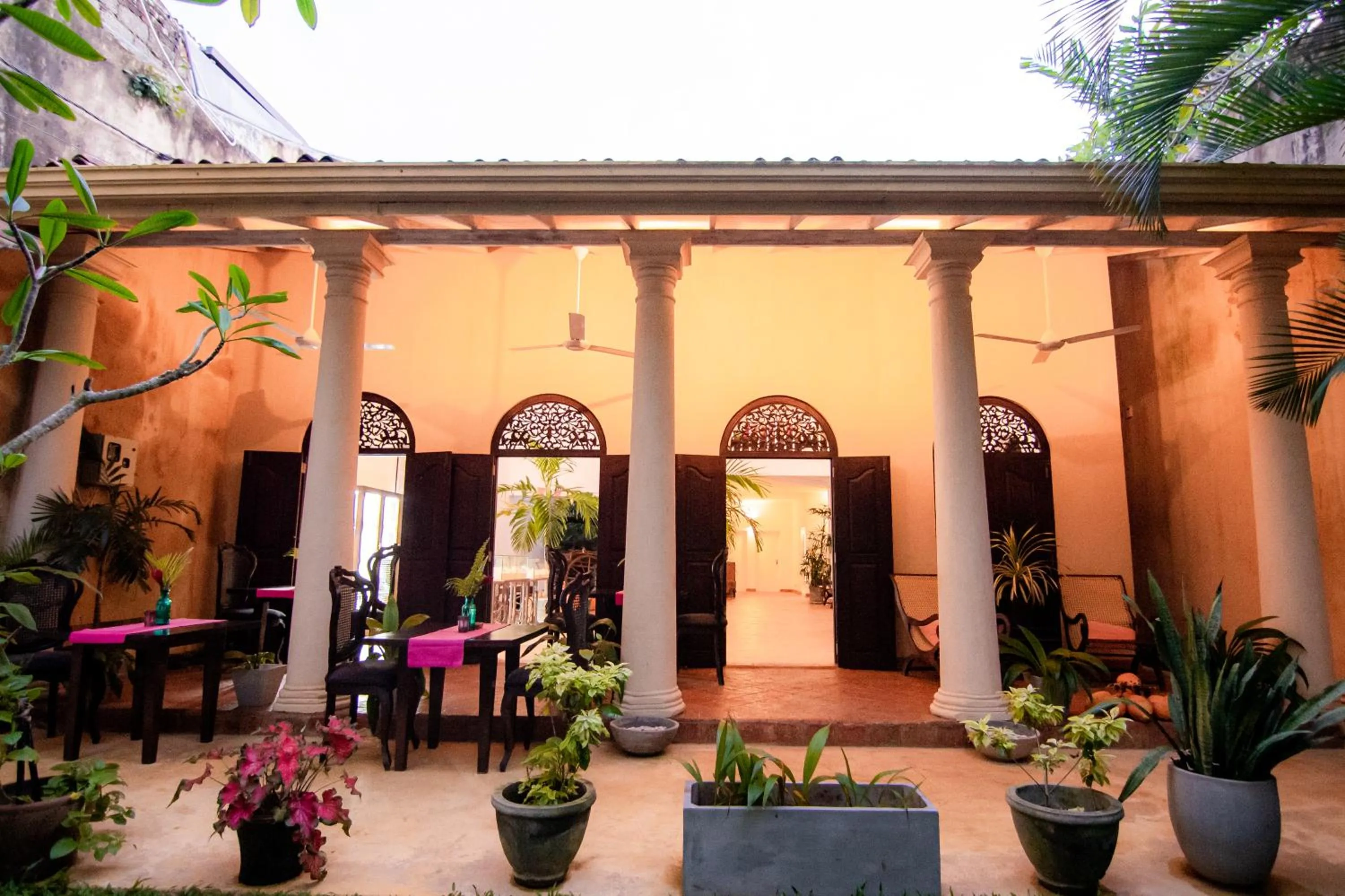 Facade/entrance in Mango House - Galle Fort