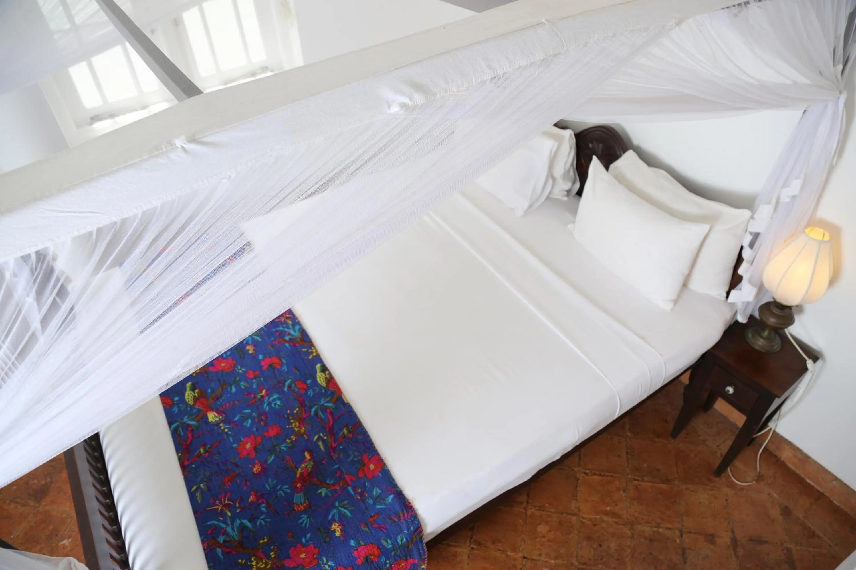 Bed in Mango House - Galle Fort
