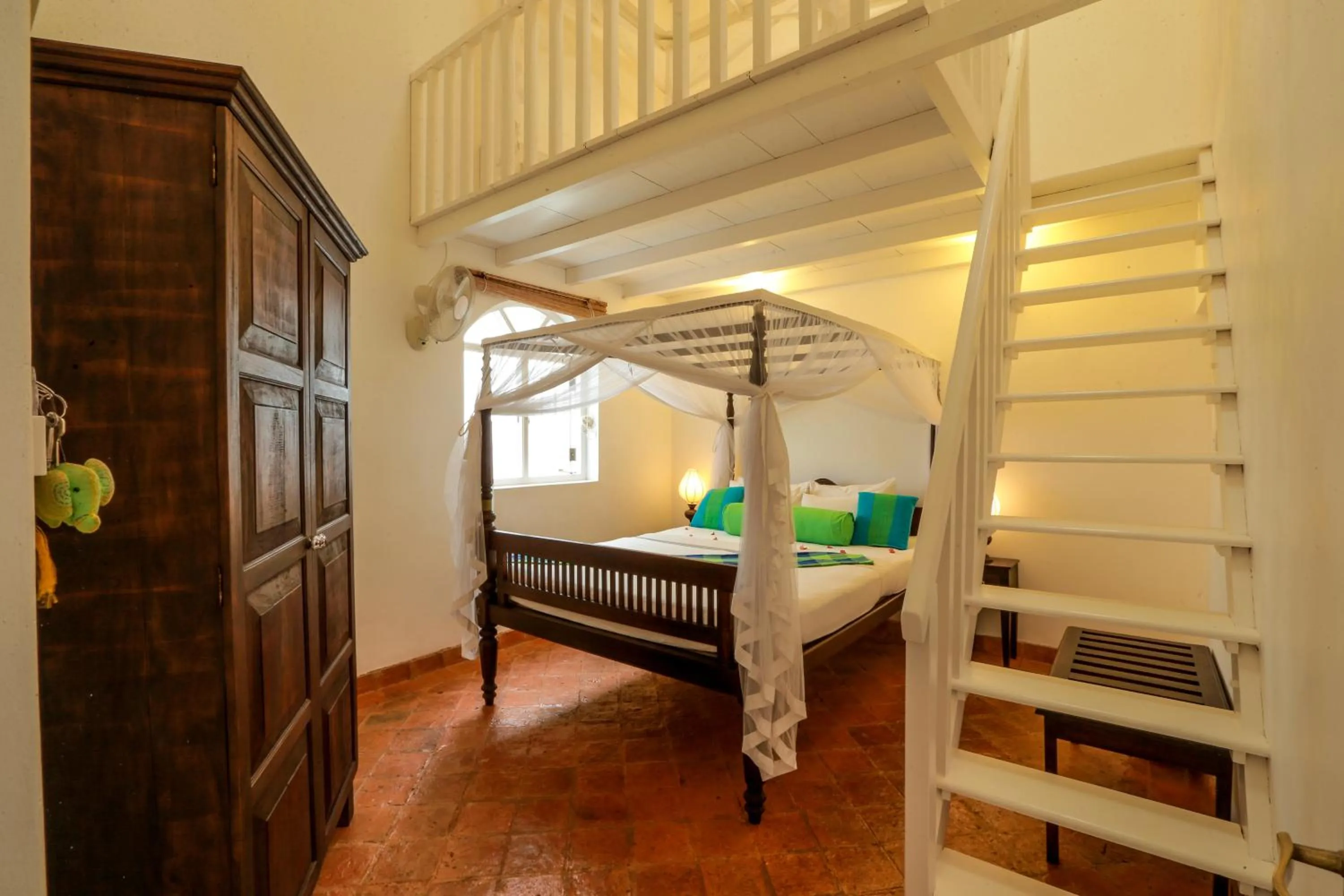 Bed in Mango House - Galle Fort