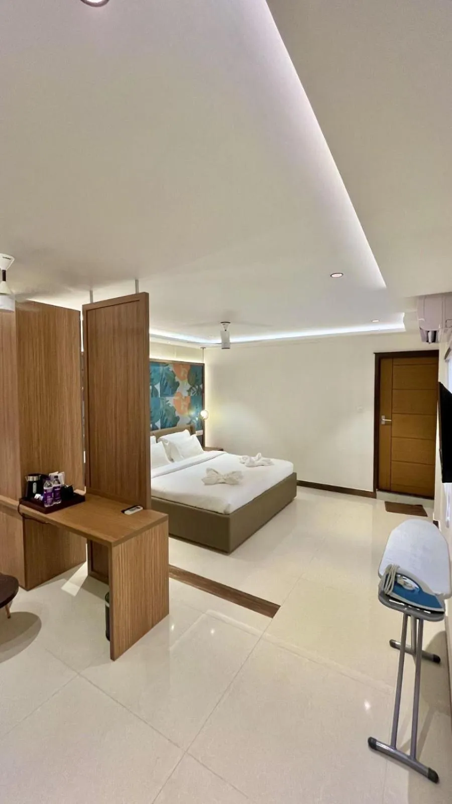 Bed in Hotel Pearl Palace