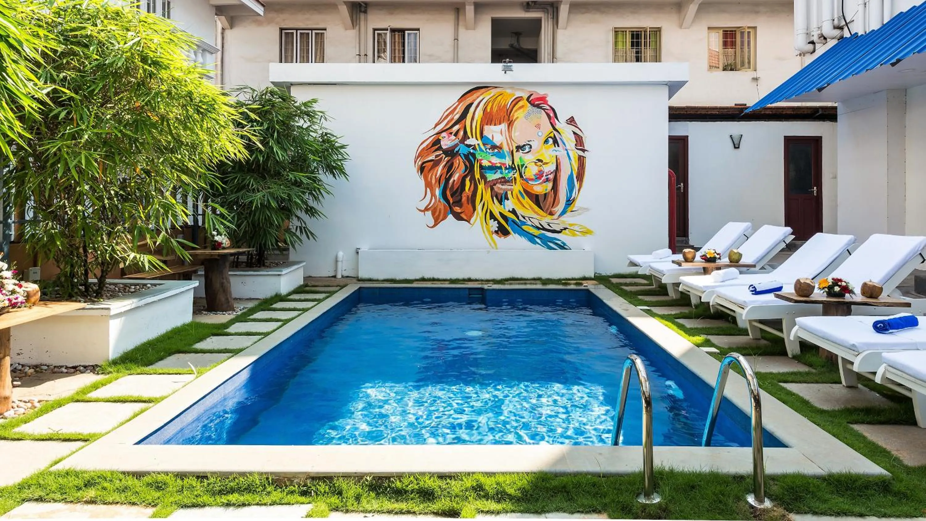 Garden in No. 18 Hotel