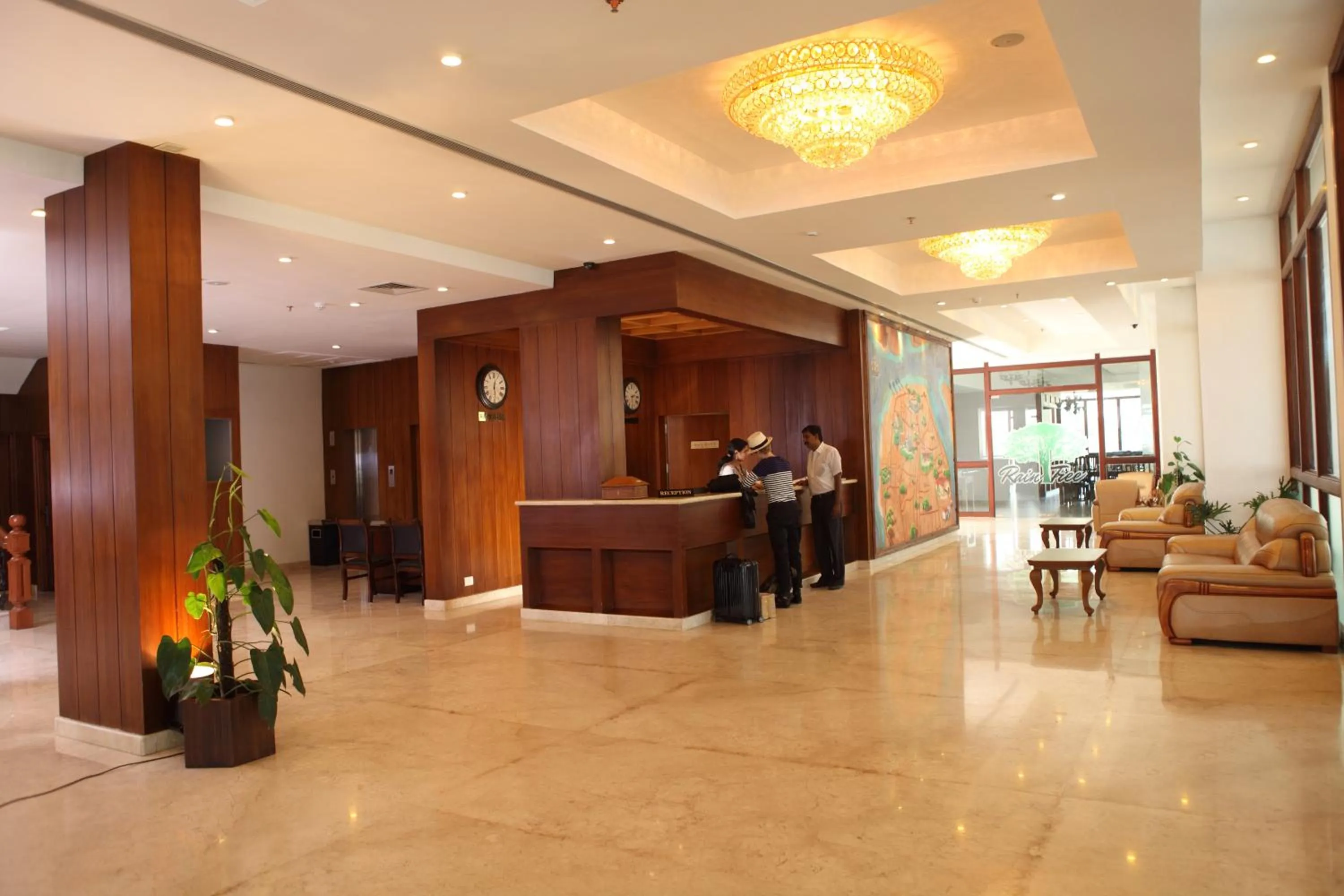 Lobby or reception in No. 18 Hotel