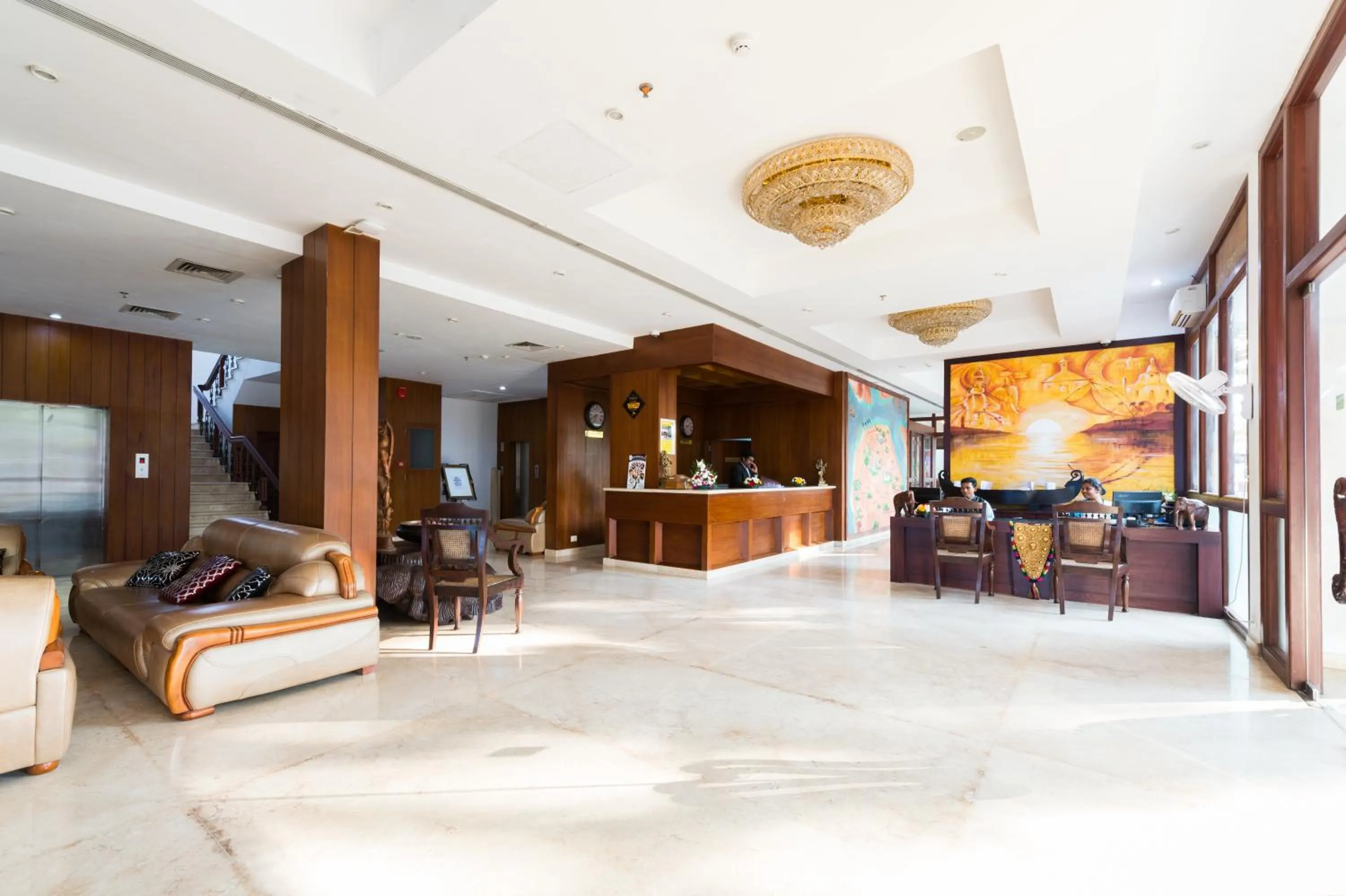 Lobby or reception in No. 18 Hotel