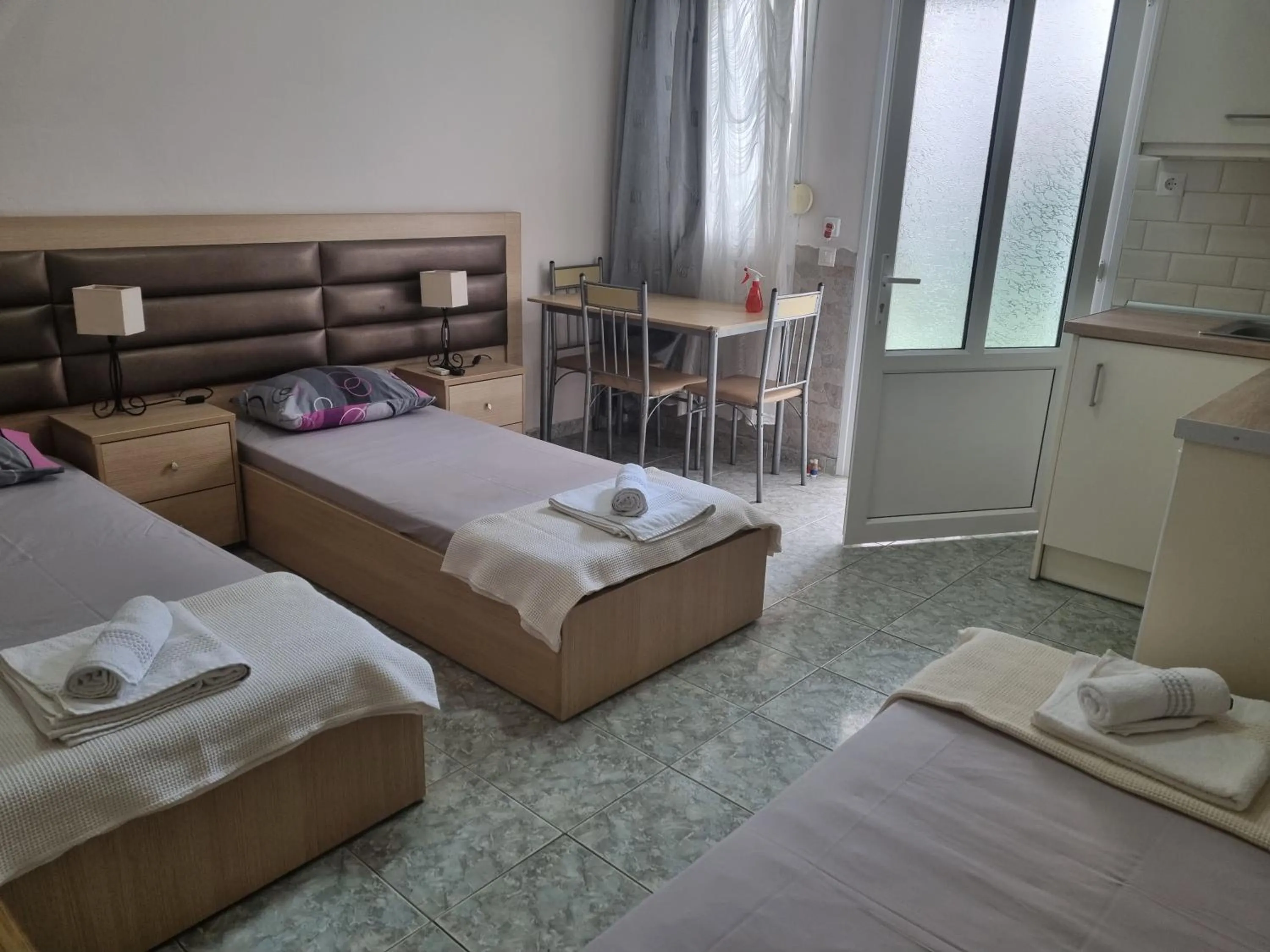 Bed in Anna Christina Apartments