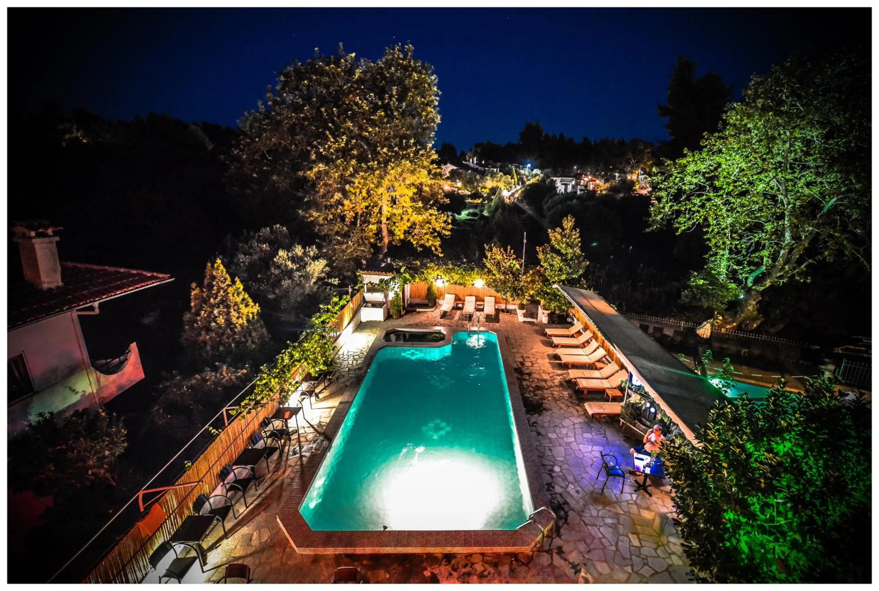 Swimming pool in Anna Christina Apartments