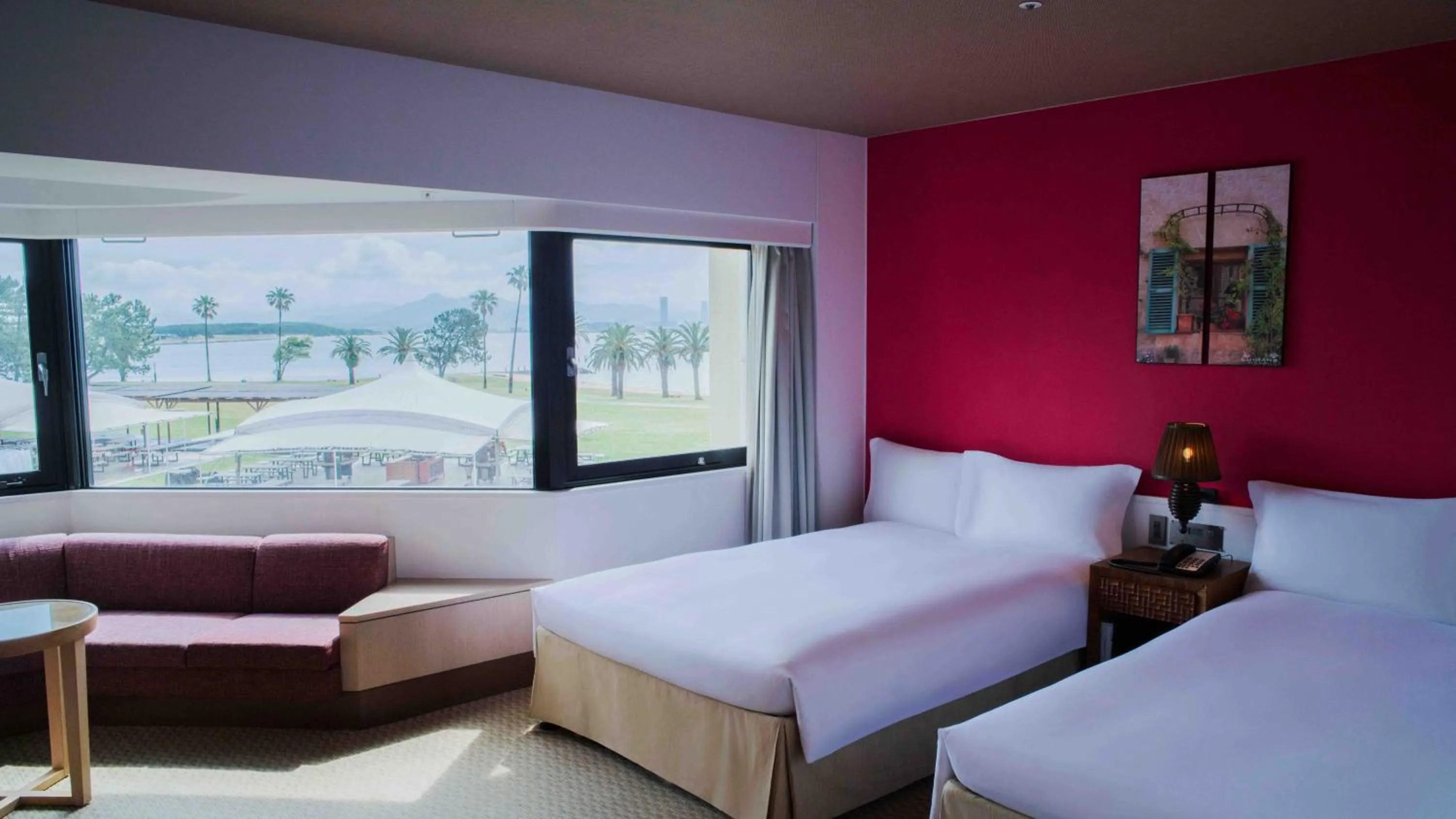 Bed in The Luigans Spa and Resort