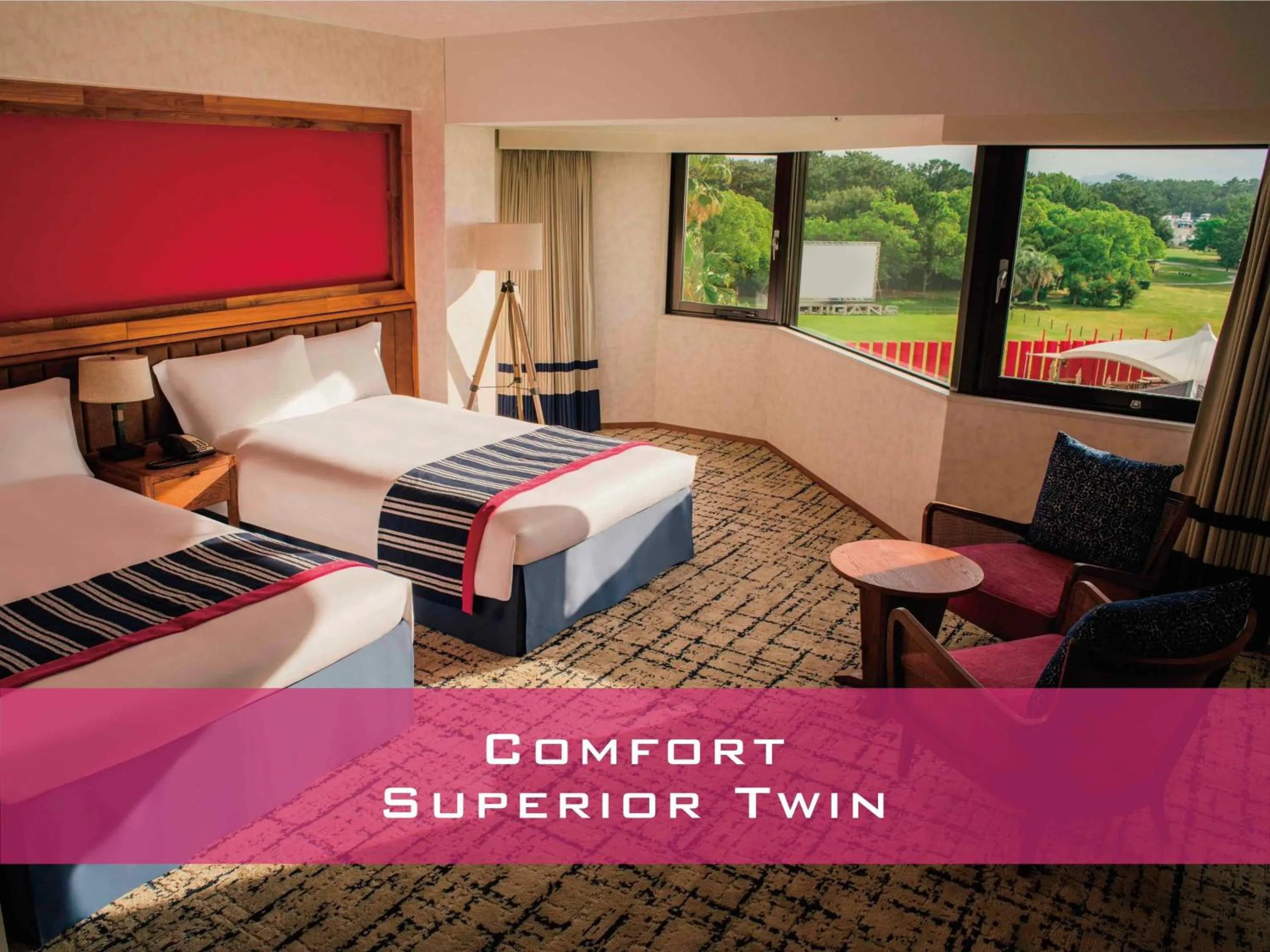 Bed in The Luigans Spa and Resort