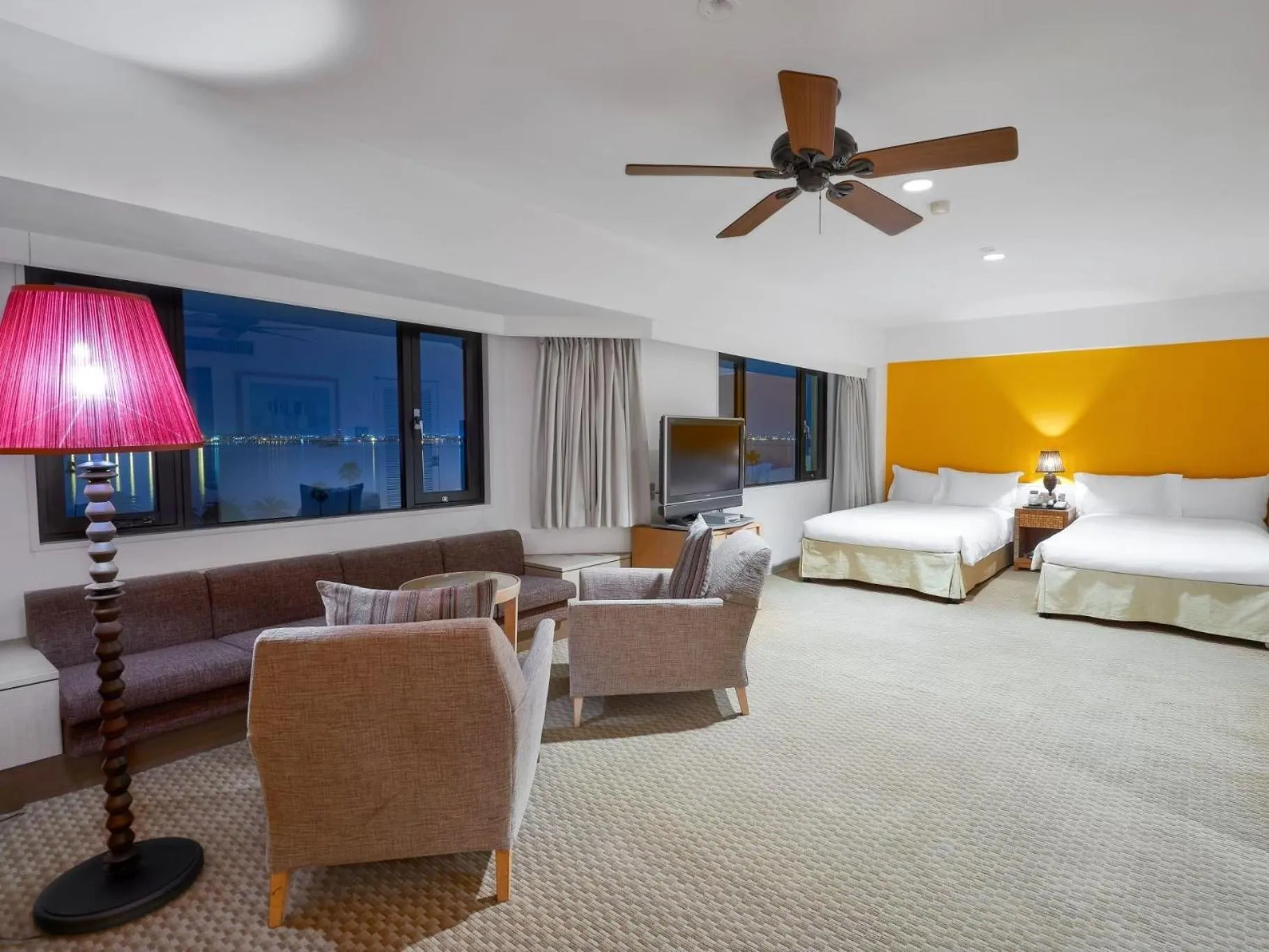 Bed in The Luigans Spa and Resort