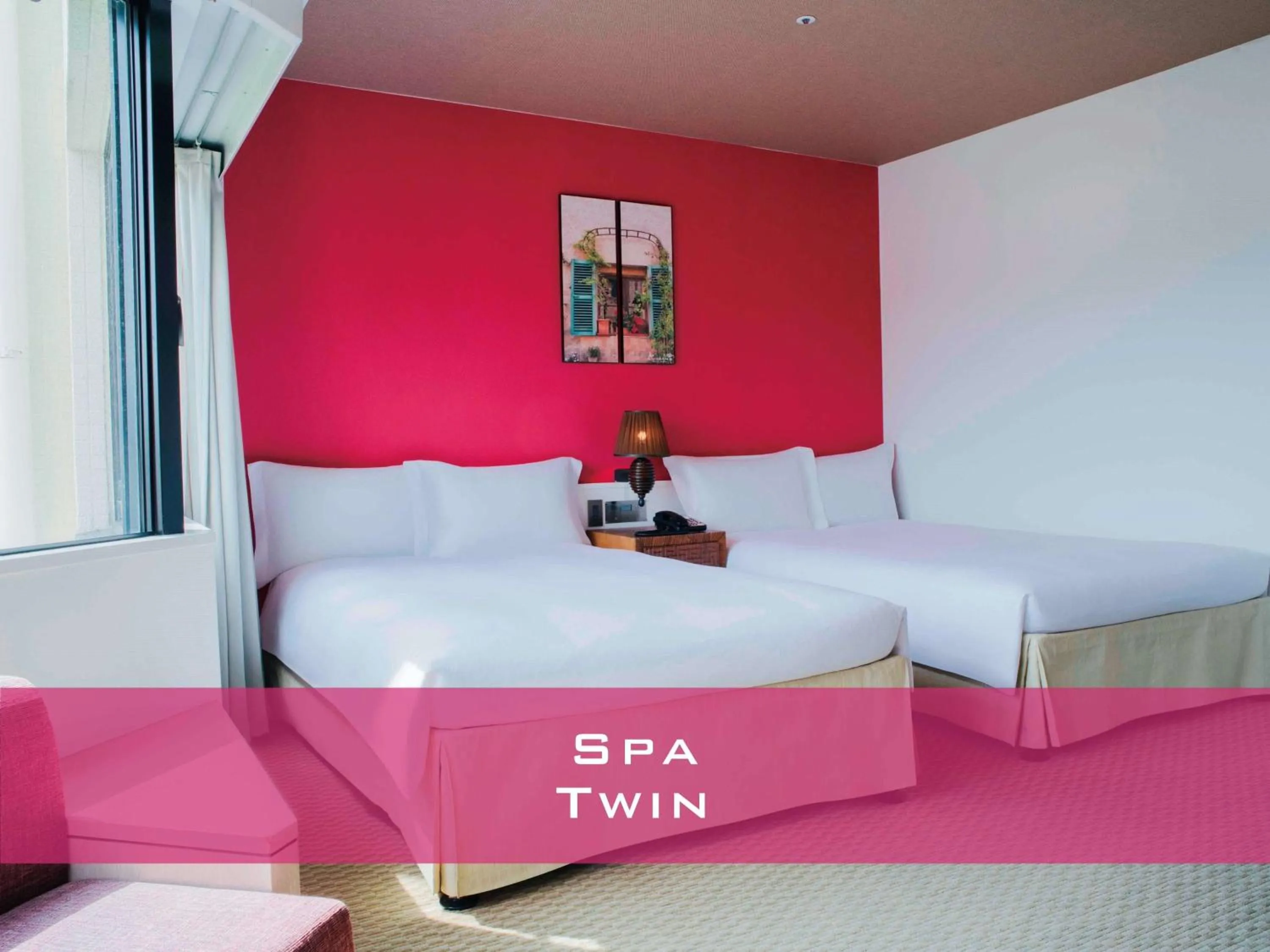 Bed in The Luigans Spa and Resort