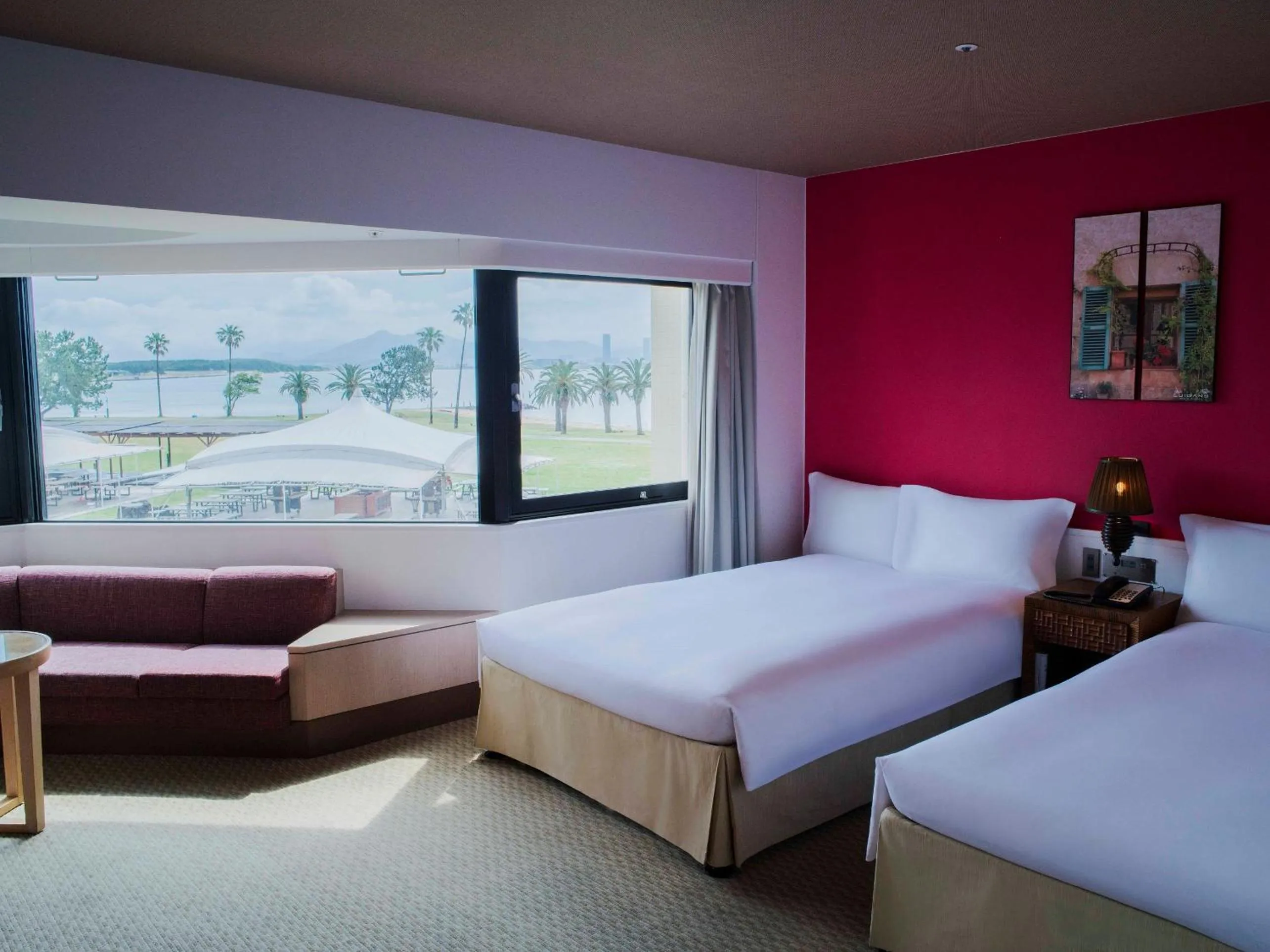 Bed in The Luigans Spa and Resort