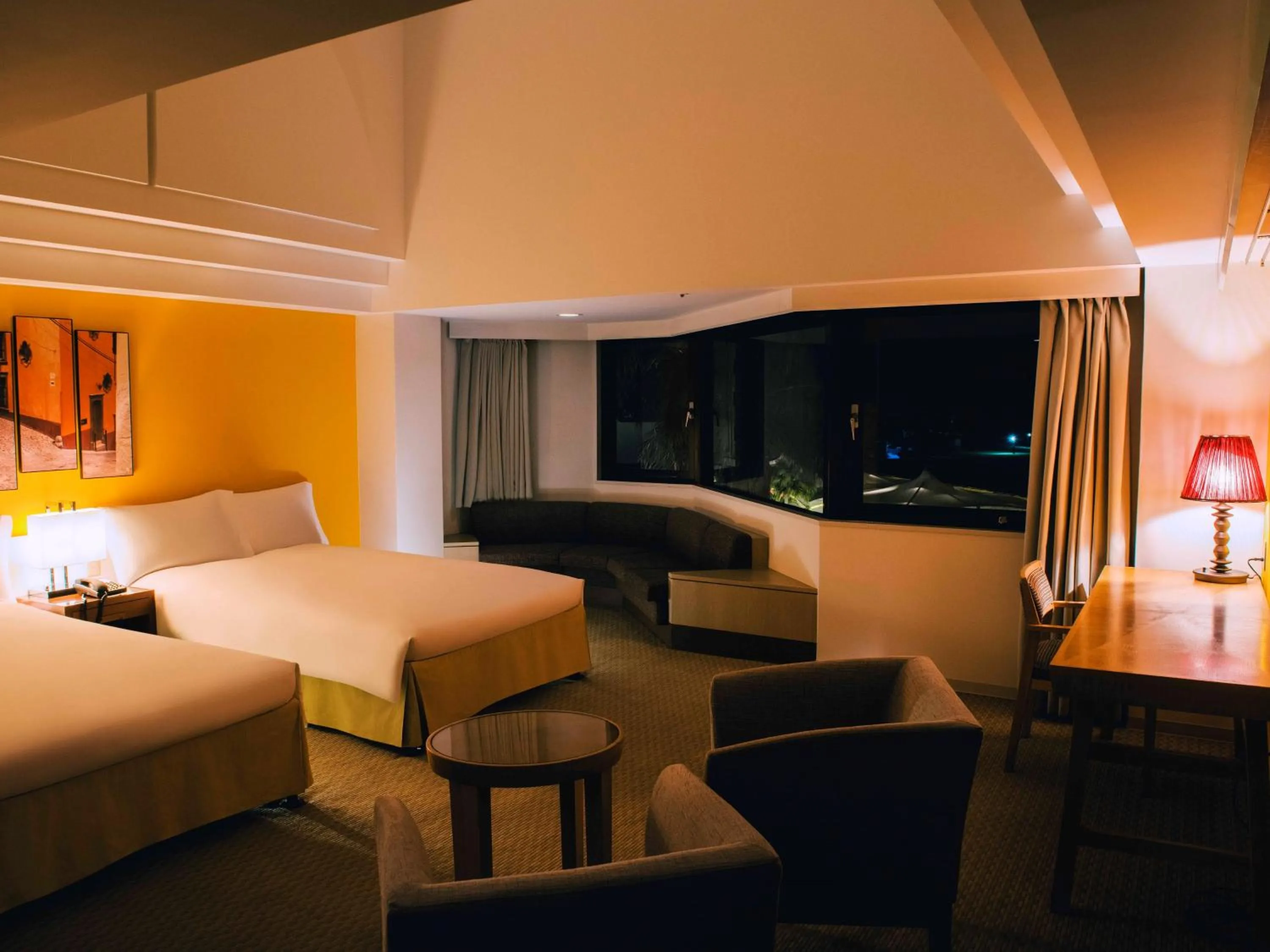 Bed in The Luigans Spa and Resort