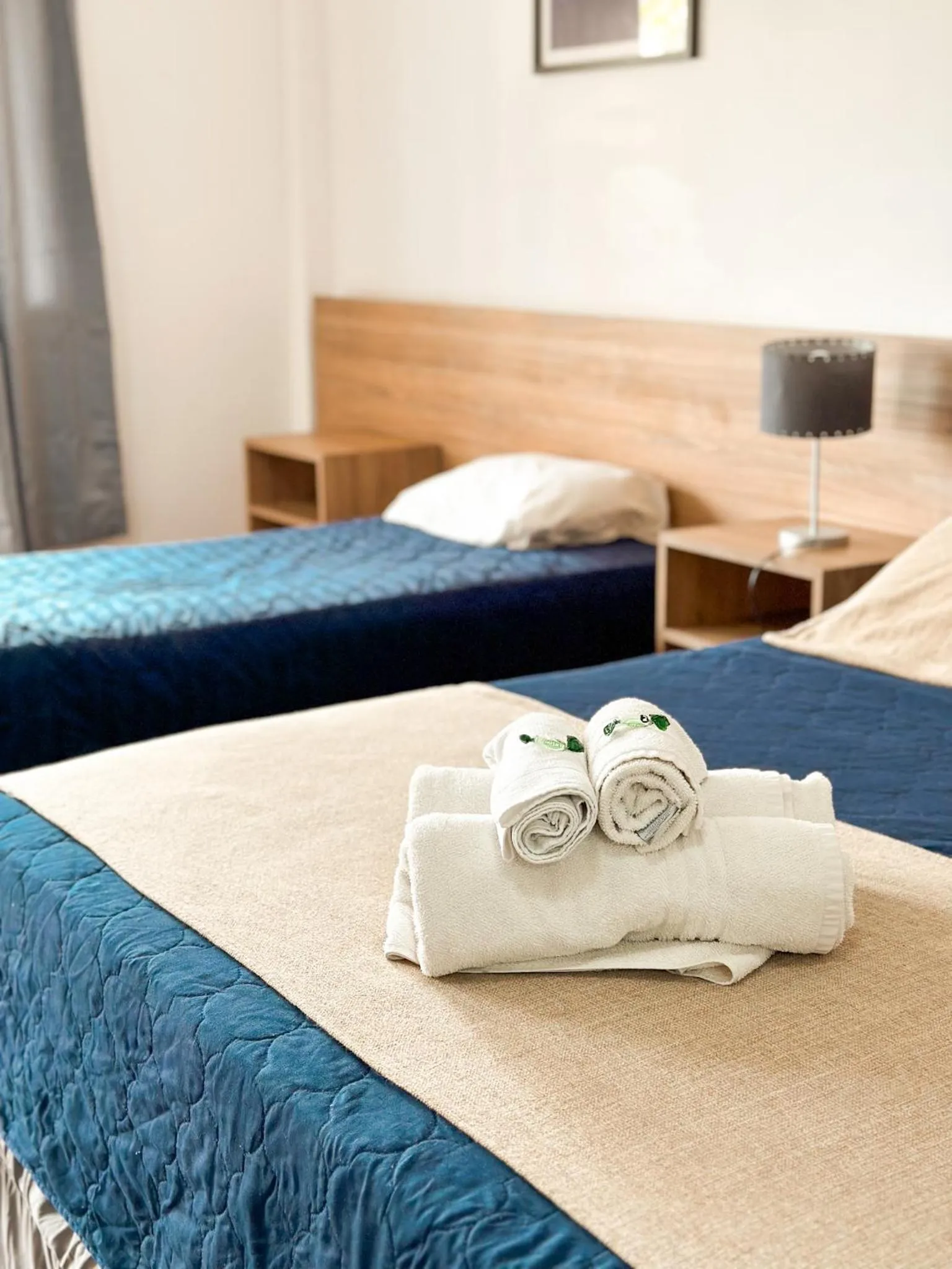 Bed in Mediterráneo Suites