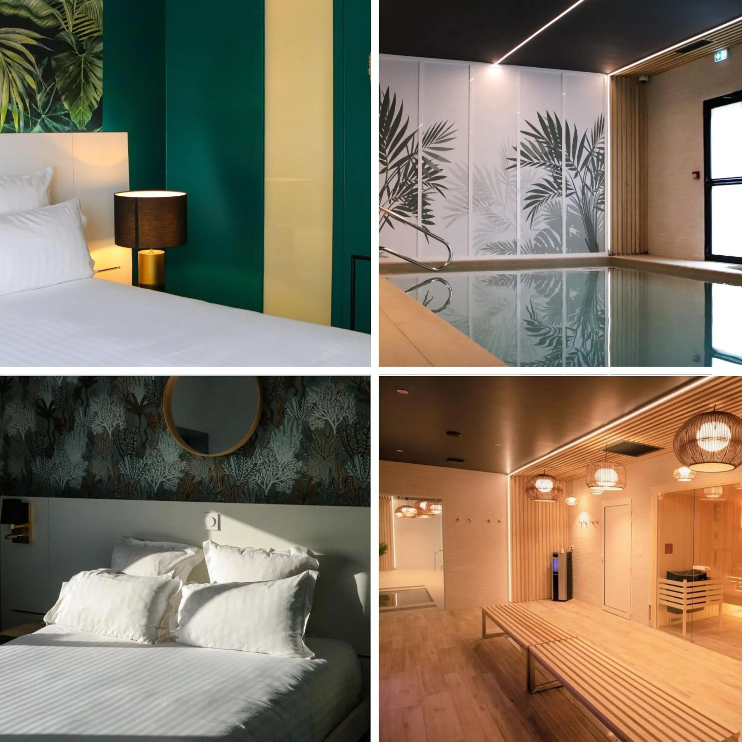 Property building, Bed in PADJA Hôtel & Spa Vannes